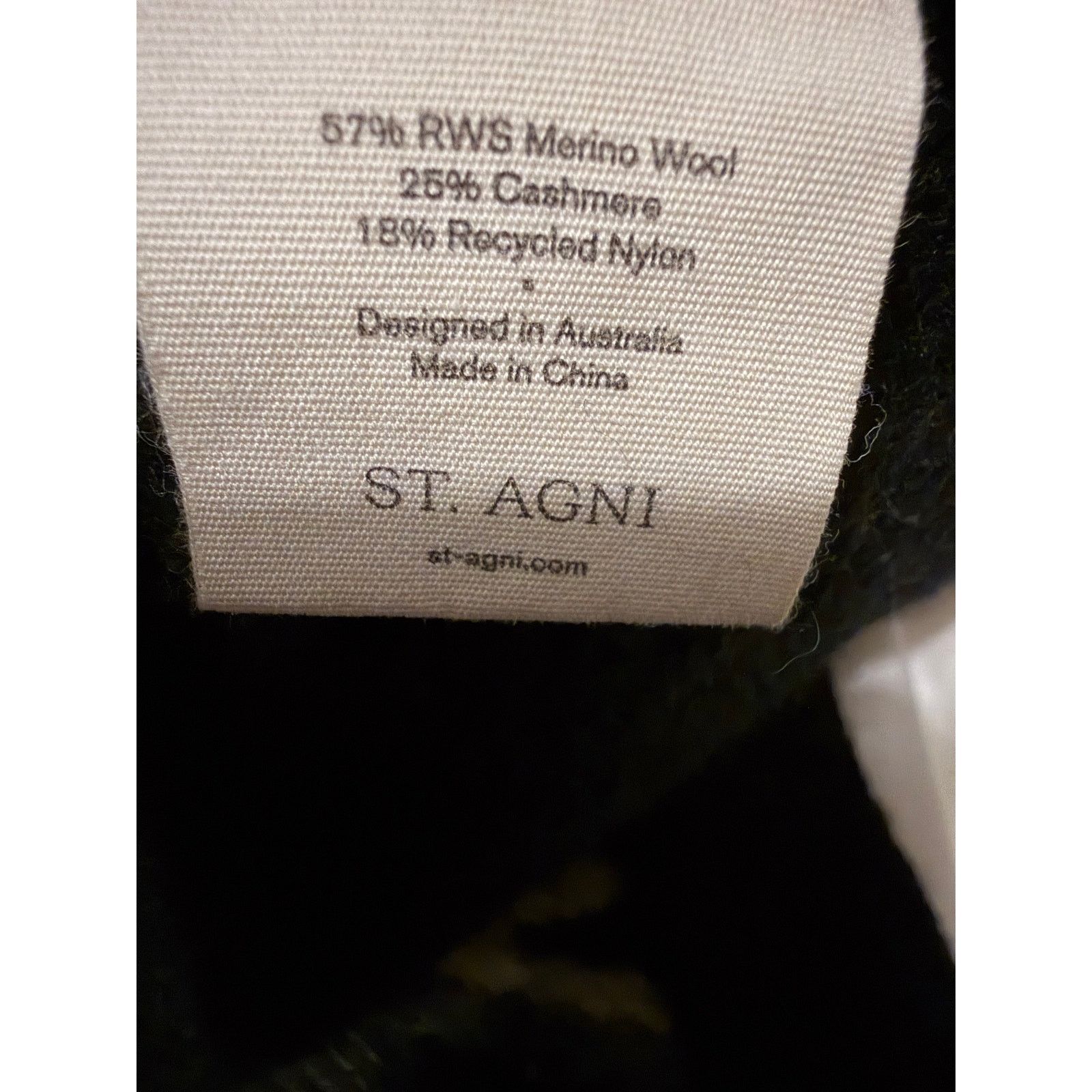 St. Agni St. Agni Wool Cashmere Blend Tie Back Sweater M $425 Size M / US 6-8 / IT 42-44 - 7 Thumbnail