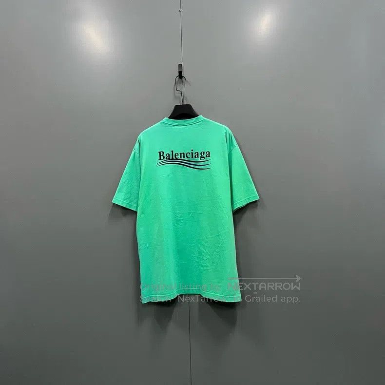 Balenciaga Balenciaga Tie-Dye Cola Short Sleeve - M Size US M / EU 48-50 / 2 - 2 Thumbnail