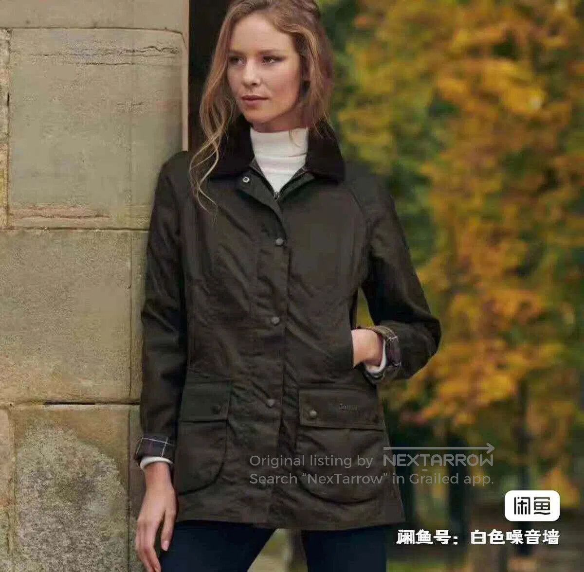 Barbour Barbour Beadnell Waxed Jacket. Size M / US 6-8 / IT 42-44 - 1 Thumbnail