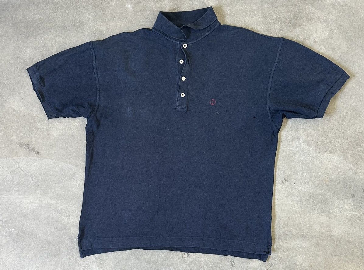 Alfred Dunhill VINTAGE DUNHILL POLO TEE Size US L / EU 52-54 / 3 - 1 Thumbnail