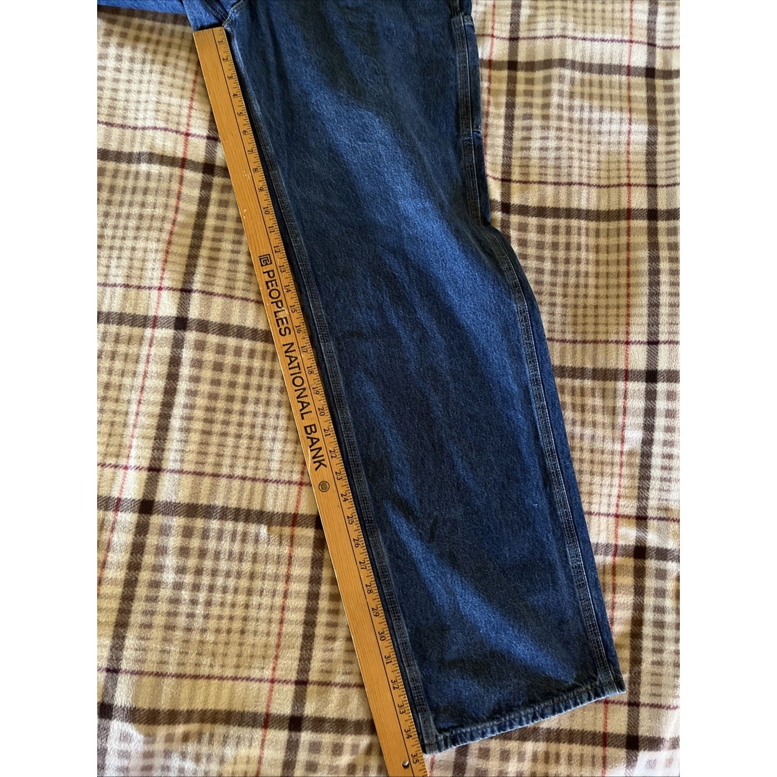 Carhartt Carhartt Men’s Jeans Men 34x35 Dungaree fit blue Denim Pants Size US 34 / EU 50 - 5 Thumbnail