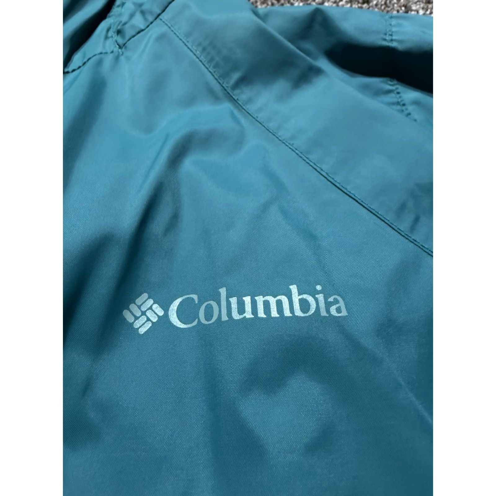 Rains Columbia Womens Jacket Lined Windbreaker Green Fall Spring Casual Zip Adult Large Regular Women’s Windbreaker Columbia Size L / US 10 / IT 46 - 2 Thumbnail