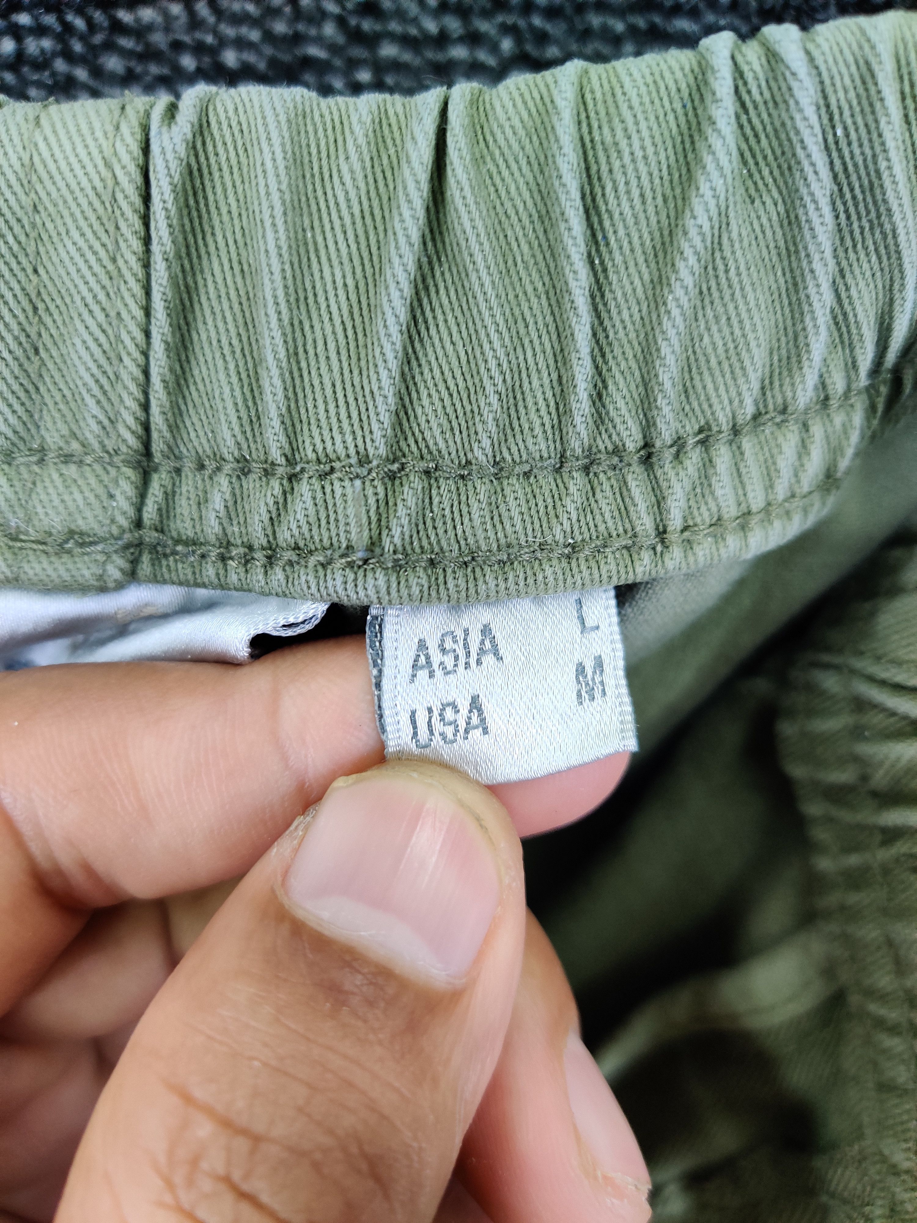 Gramicci Vintage Gramicci Loose Belt Tapered Loose Army Pants Size US 30 / EU 46 - 12 Thumbnail