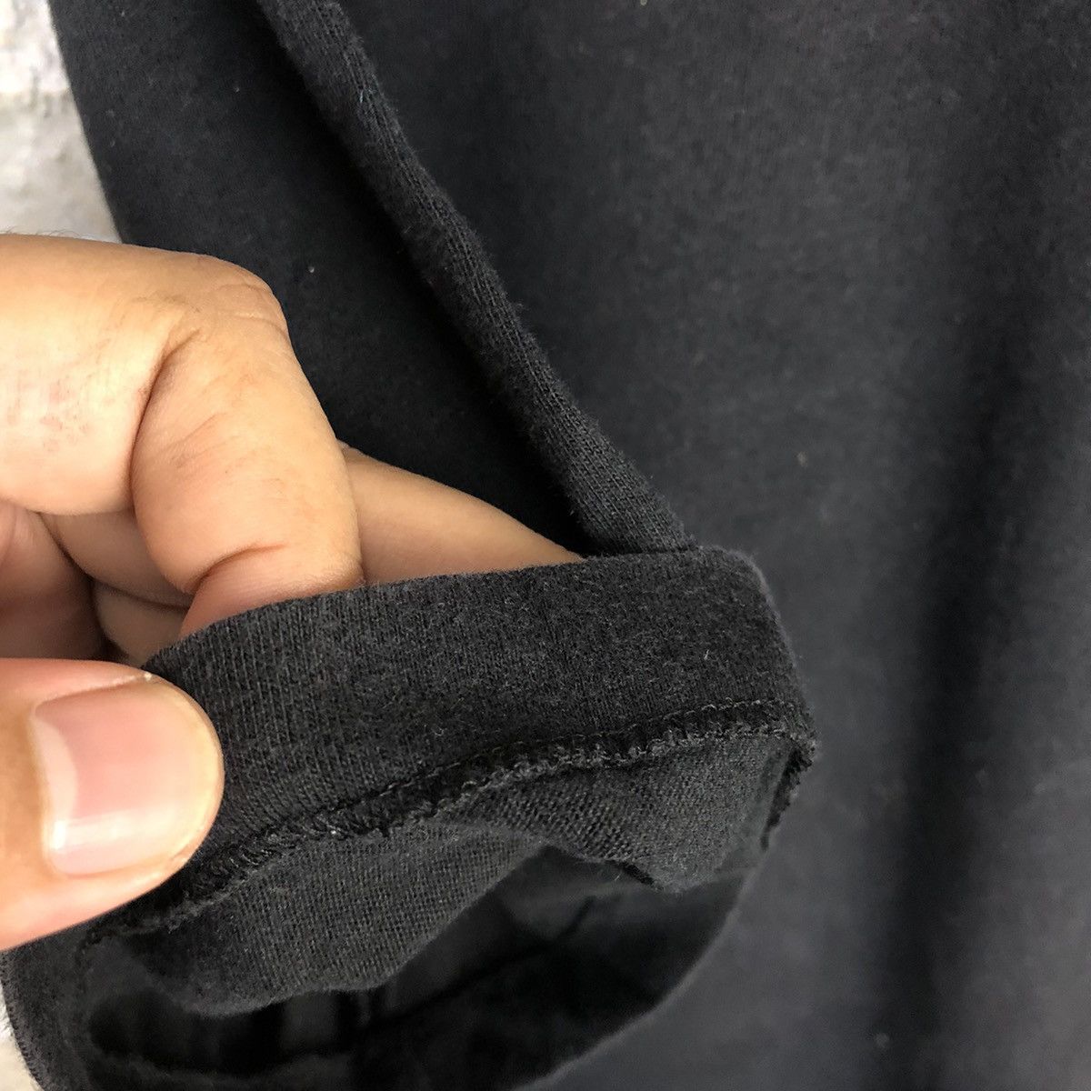 Polo Ralph Lauren Polo Ralph Lauren vintage Black faded Pocket Tee #A233 Size US L / EU 52-54 / 3 - 11 Thumbnail