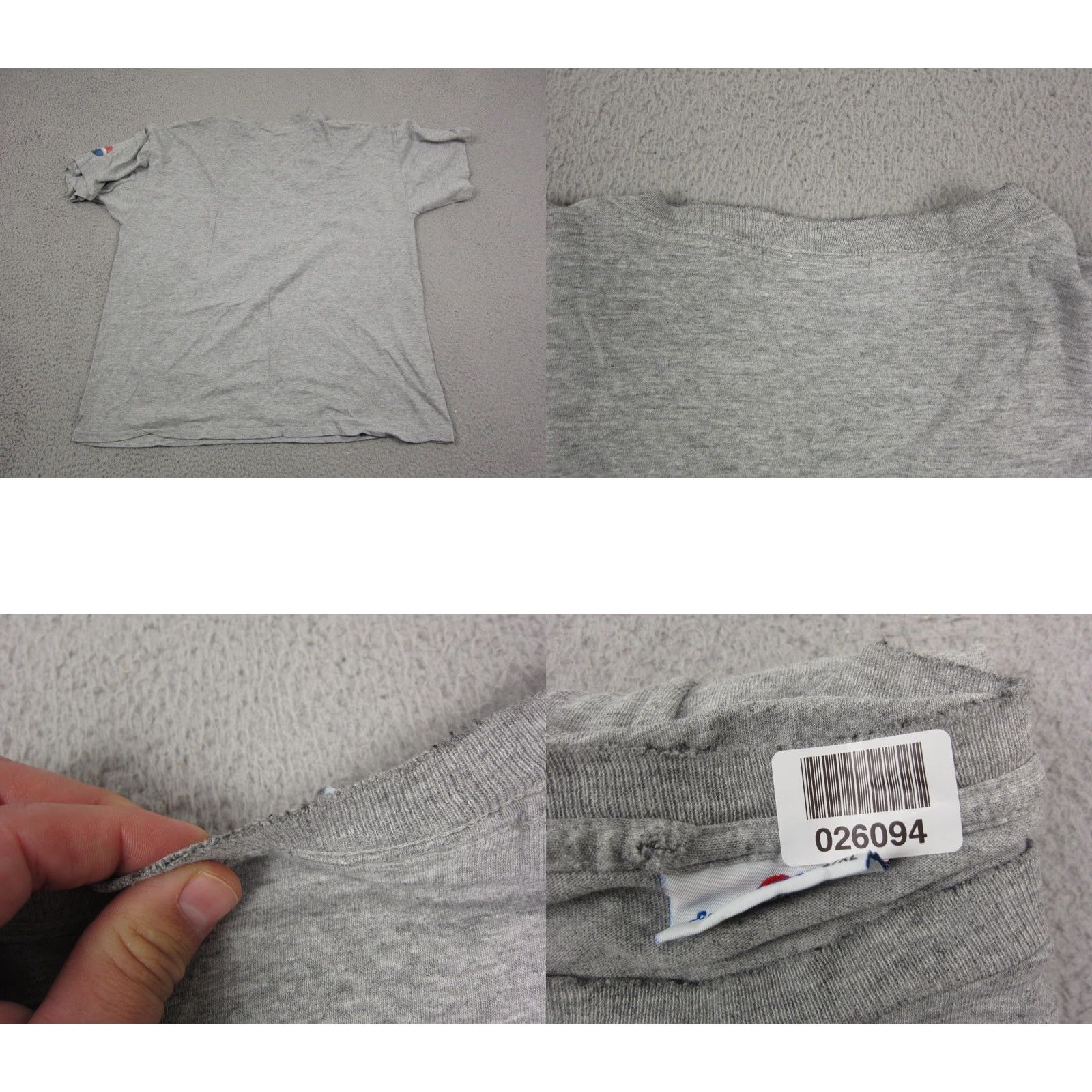 Vintage VINTAGE Pepsi Shirt Mens L XL Gray Crew Neck Short Sleeve 90s 80s Classic Logo Made in USA Size US L / EU 52-54 / 3 - 9 Thumbnail