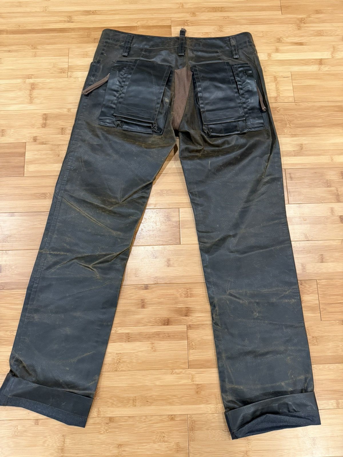 Dsquared2 Dsquared2 Vintage leather pants Size US 33 - 2 Thumbnail