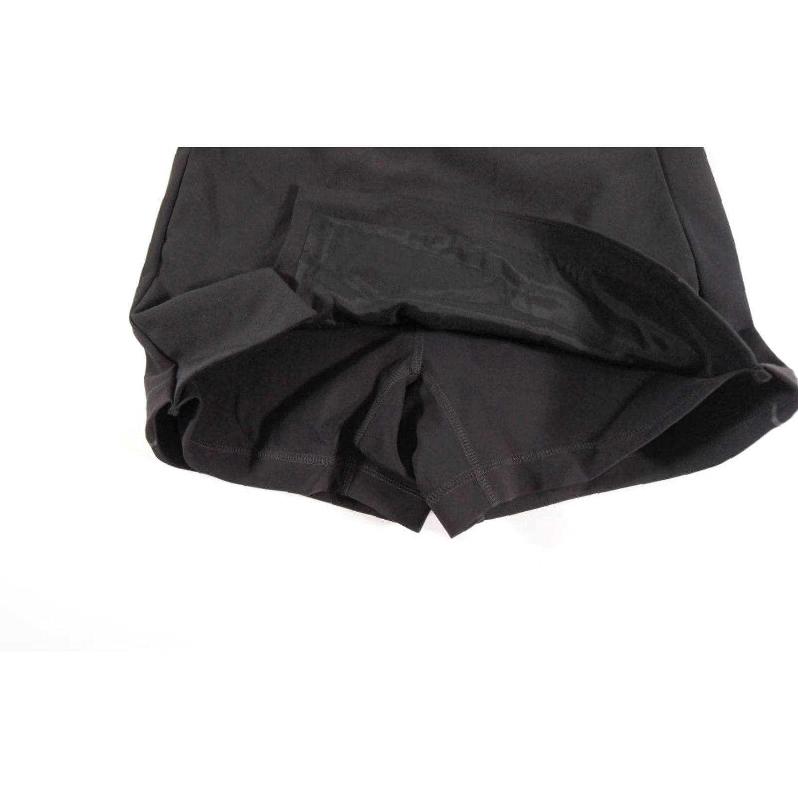 Coperni VINTAGE Coperni Women's Skort Short Skirt Casual Activewear Travel Size 6 Black Stretch Mini Size 28" / US 6 / IT 42 - 3 Thumbnail