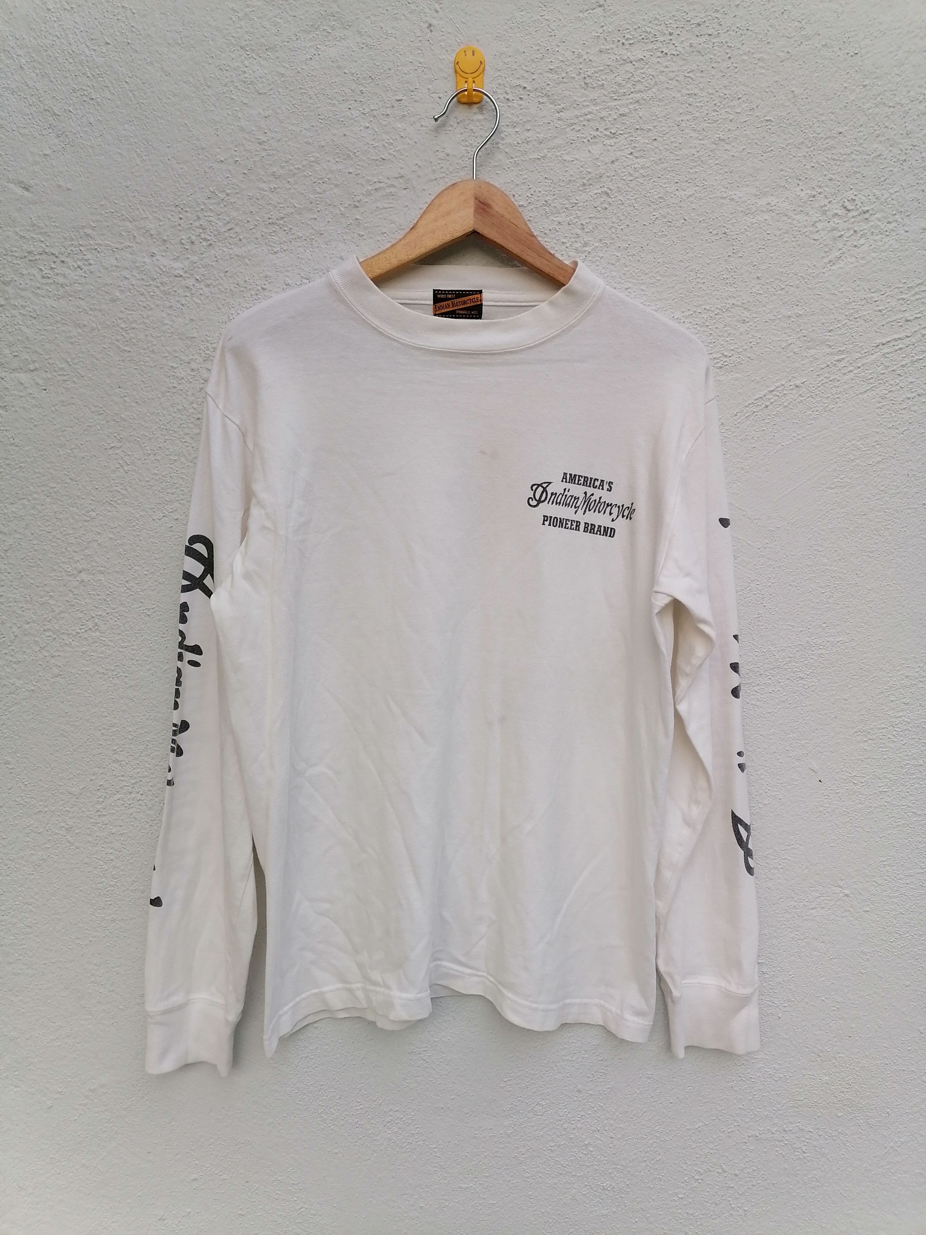 Indian Motorcycle × Toyo Enterprises × Vintage Indian Motorcycle Long Sleeve T-shirt Size US S / EU 44-46 / 1 - 2 Thumbnail