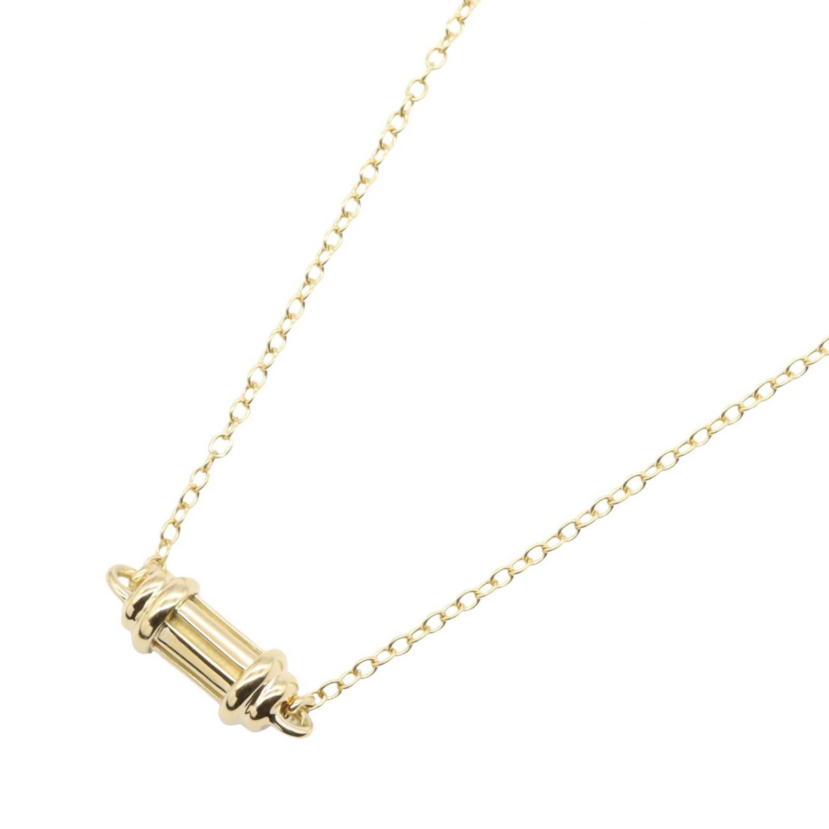 Tiffany & Co. Tiffany & Co. Tiffany & Co Cylinder Bottle Au750 Necklace Precious Metal Necklace DUTY FREE for USA Size ONE SIZE - 1 Thumbnail