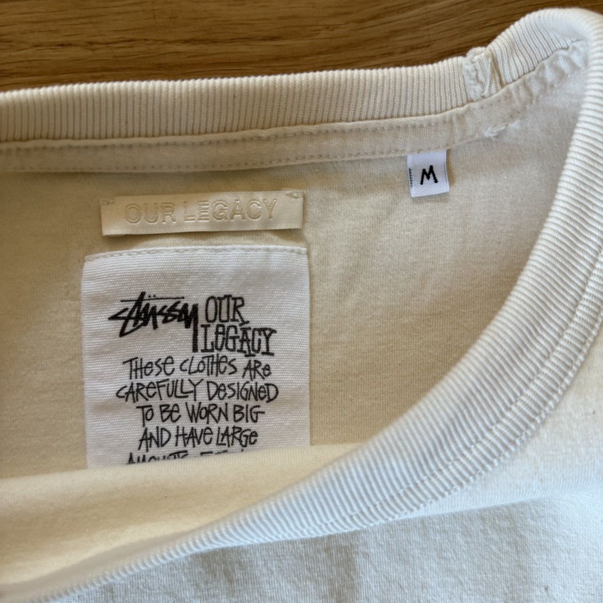 Tシャツ・カットソー Our Legacy X STUSSY THERMAL LONGSLEEVE Stussy x Our Legacy SS21 Longsleeve T-Shirt | Stussy - SLN