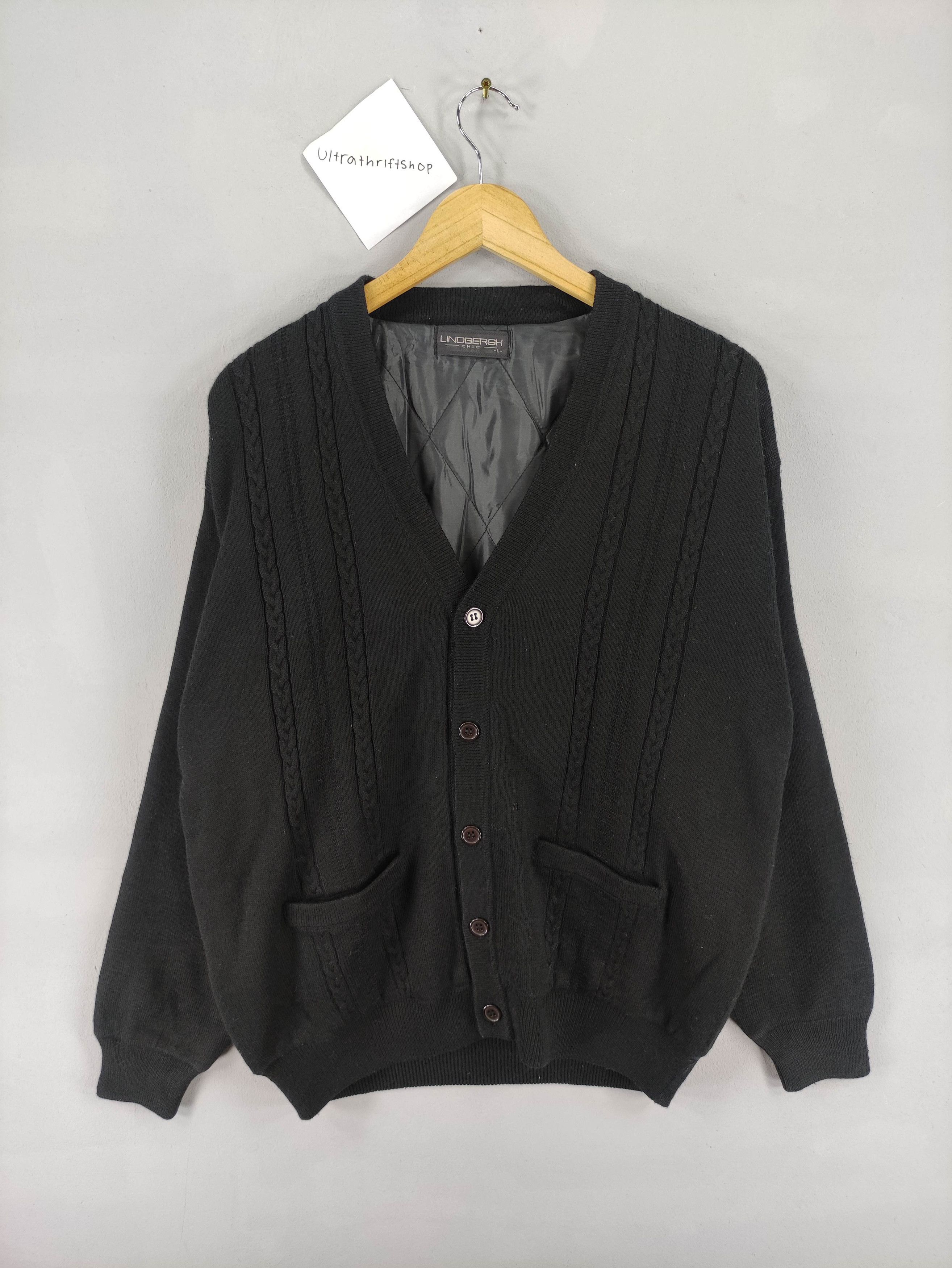 Lindbergh Vintage Lindbergh Cardigan Jacket Size US L / EU 52-54 / 3 - 1 Thumbnail