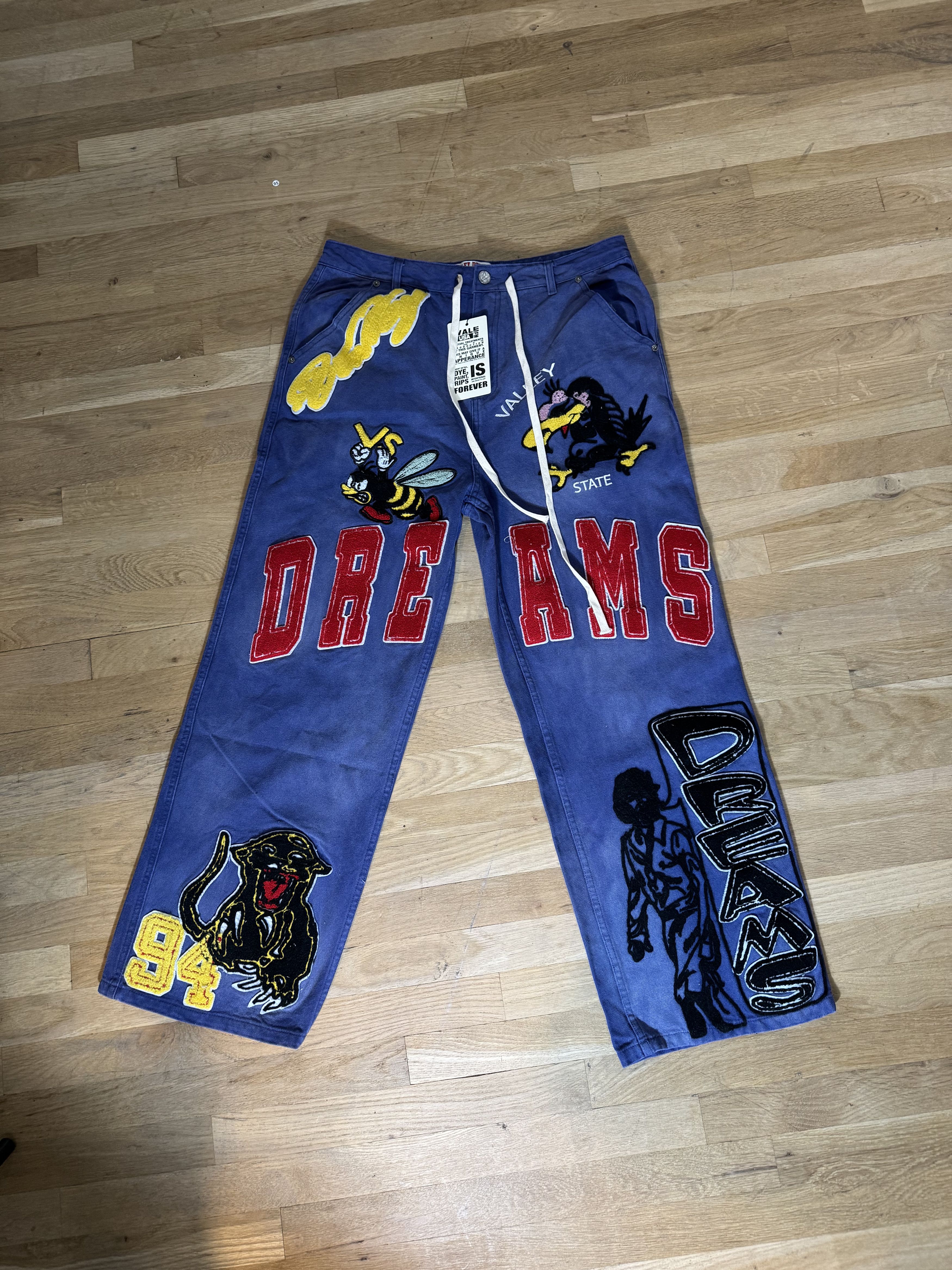 Vale Vale Forever Blue Work Pants Size US 30 / EU 46 - 1 Thumbnail