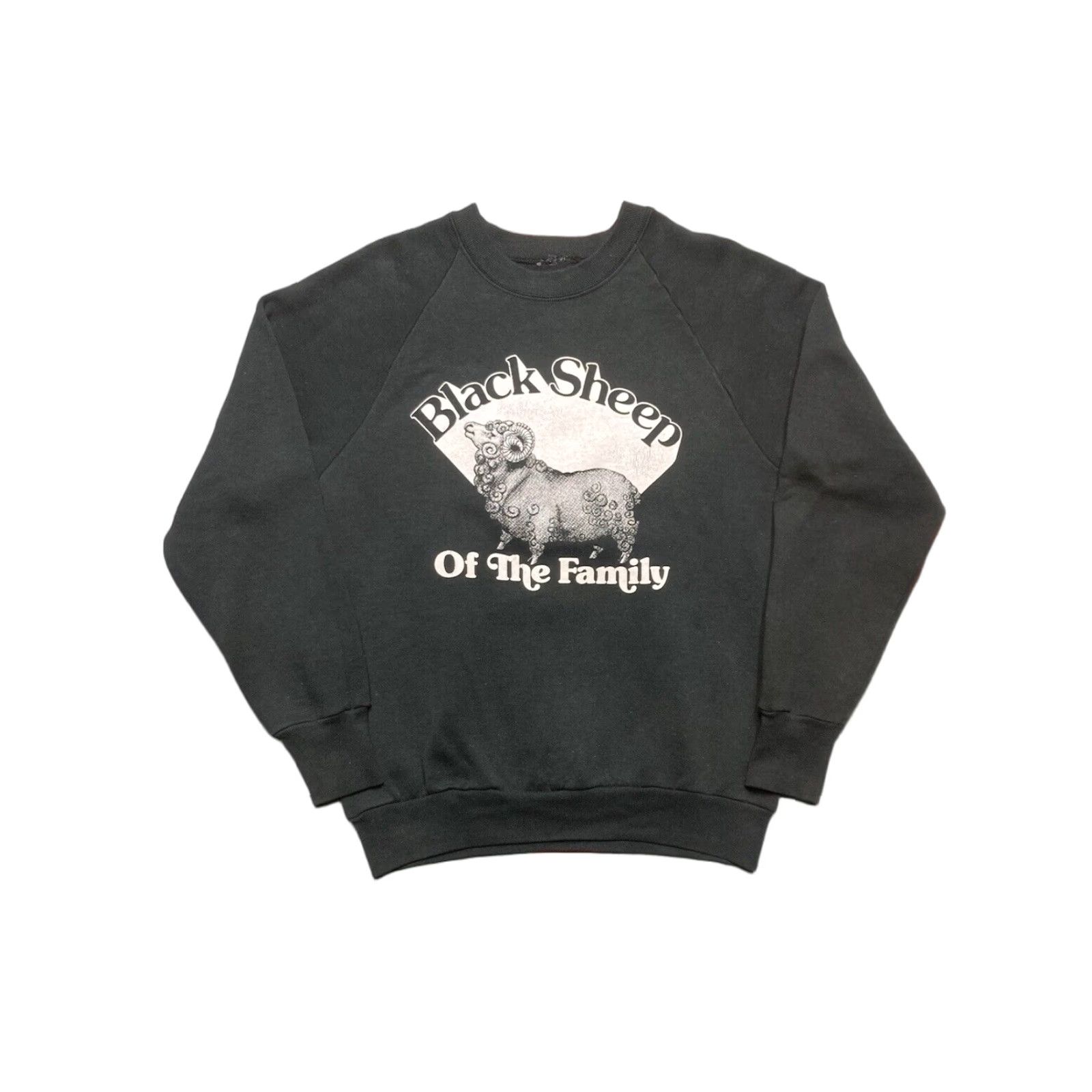 JW Anderson VINTAGE 80s John Anderson black sheep country music sweatshirt Crewneck Sweatshirt Medium Mens Shirt Size US M / EU 48-50 / 2 - 1 Thumbnail