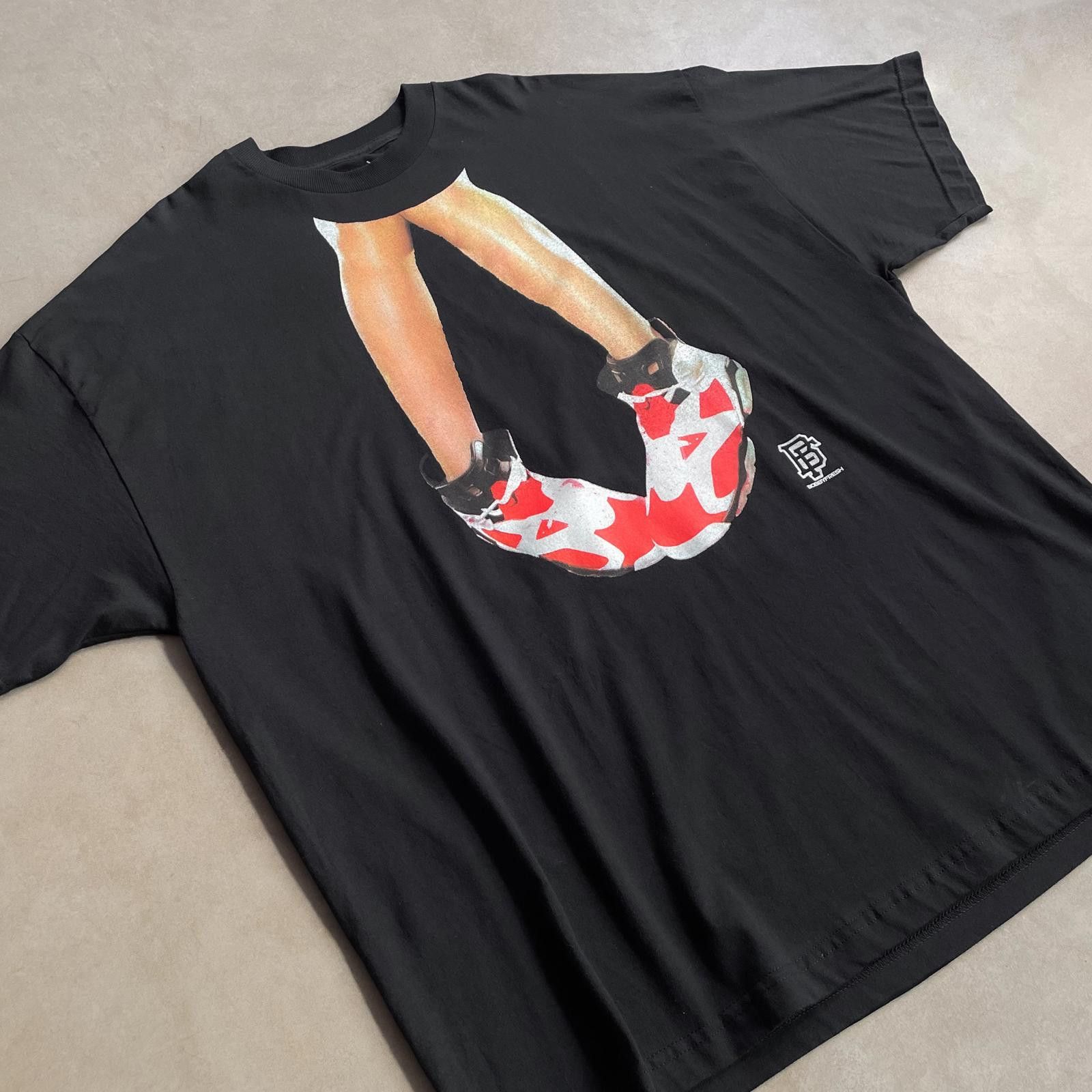Designer 2000s Bobby Fresh Air Jordan 6 Hang Tee - 3XL Size US XXL / EU 58 / 5 - 2 Thumbnail