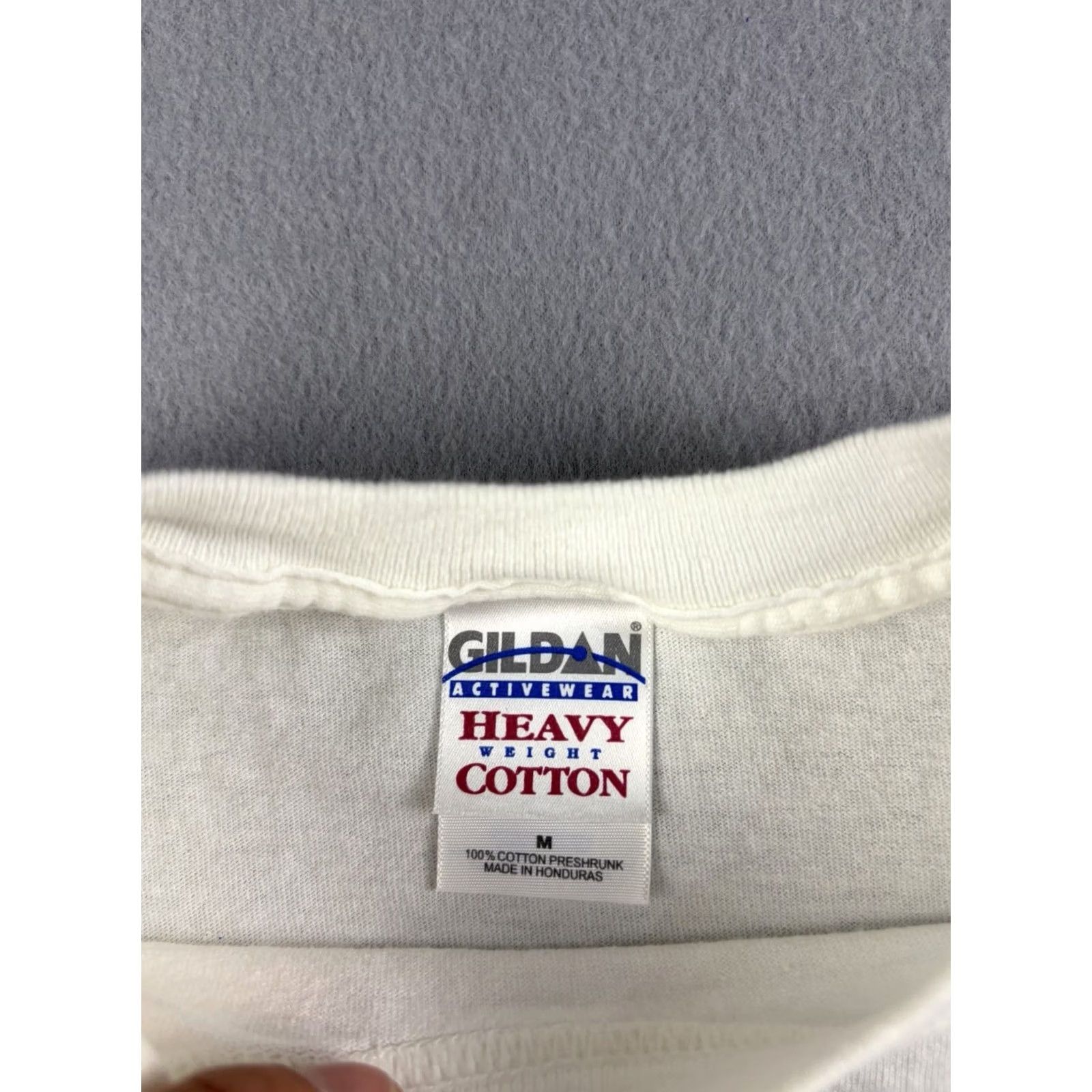 Vintage VINTAGE Unbranded Band Shirt Mens Medium White Graphic Print Crew Neck Short Sleeve Cotton The Homosexuals Astral Glamour English Rock Band M Mens Size US M / EU 48-50 / 2 - 3 Thumbnail