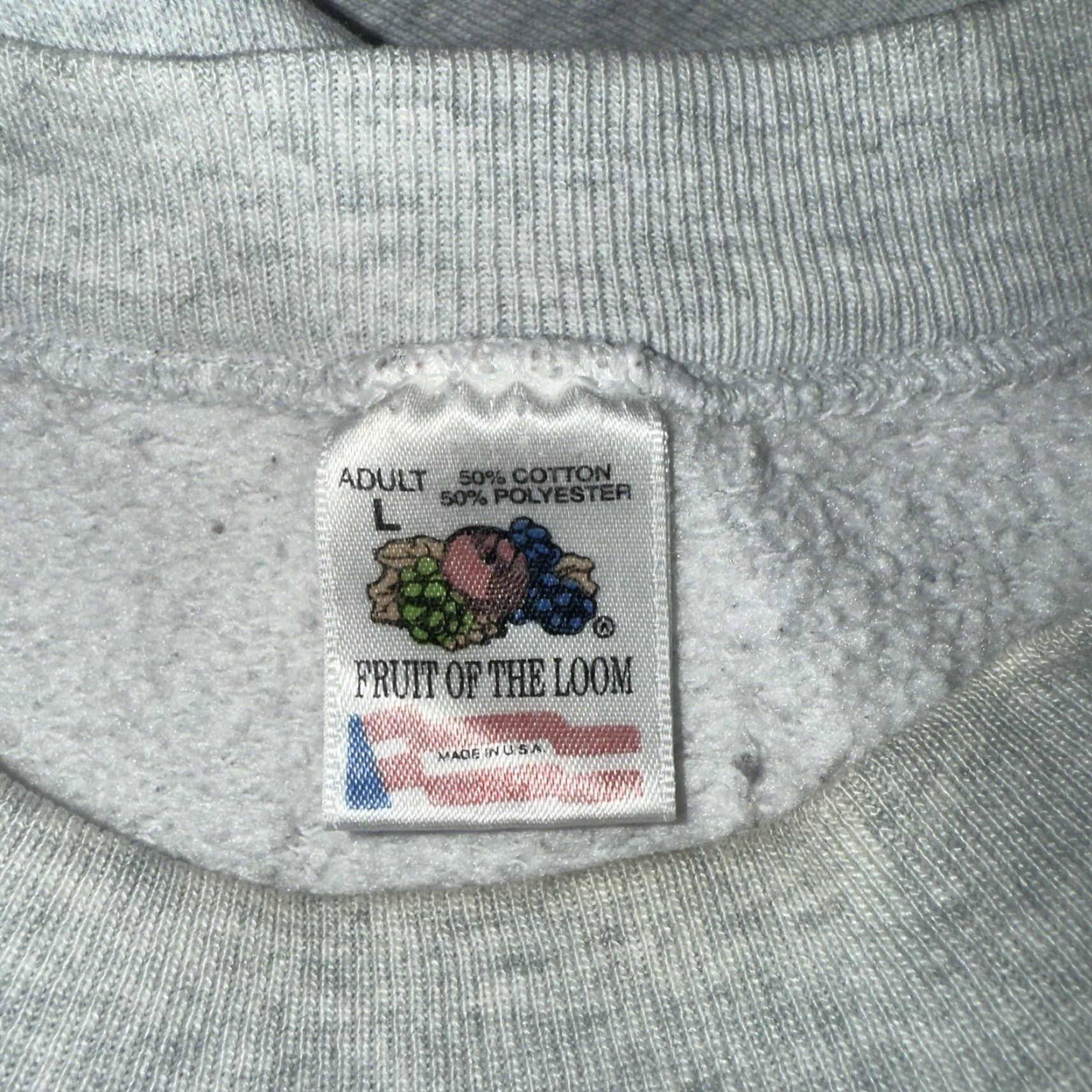 Fruit Of The Loom VINTAGE NEW YORK POLO CLUB GRAY COTTON BLEND PULLOVER MEN'S SIZE L USA User: Vintage New York Polo Club Gray Cotton Blend Pullover Men's Size L USA Size US L / EU 52-54 / 3 - 4 Thumbnail