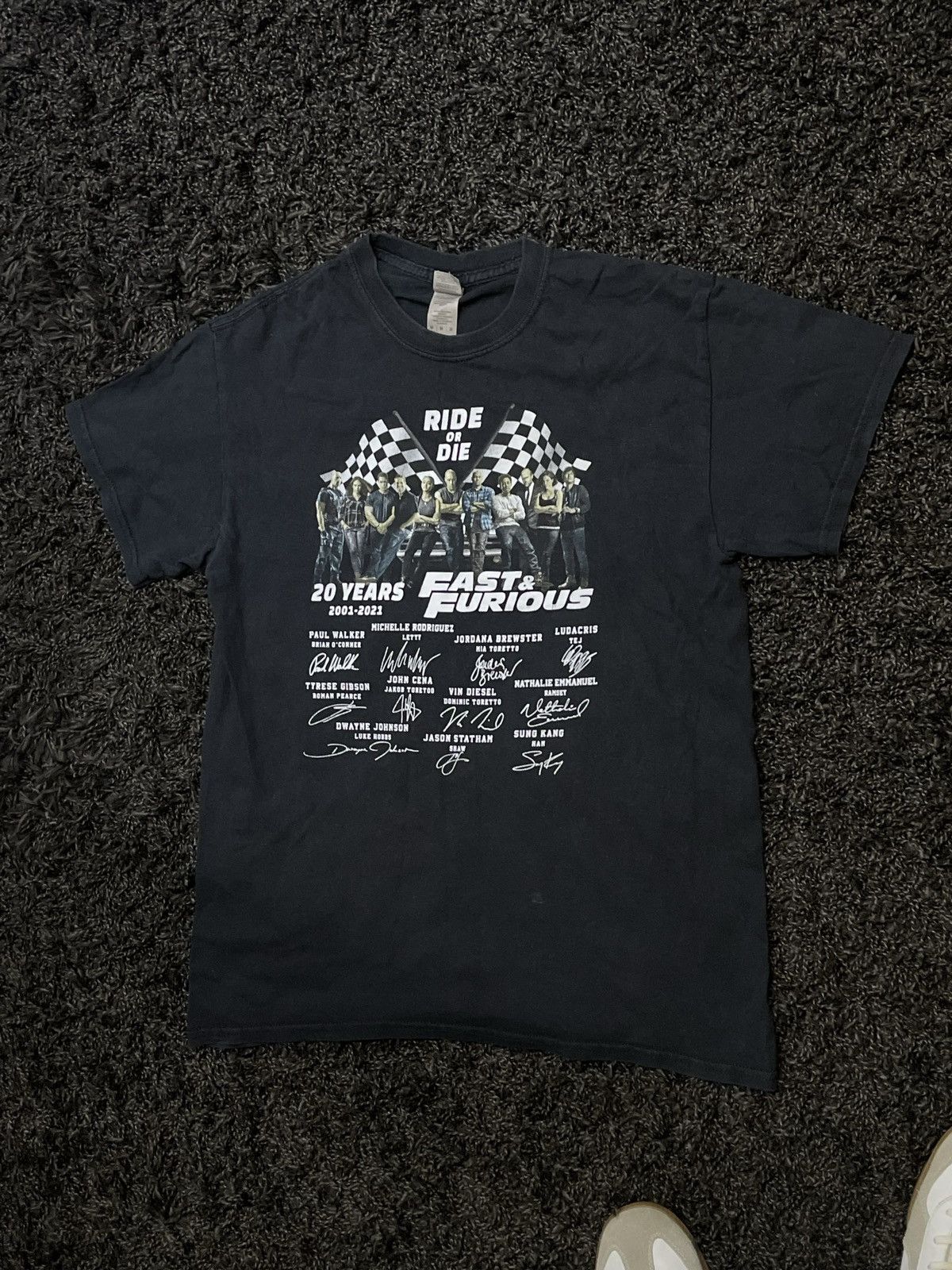 Vintage Vintage Fast Furious Movie Promo tee Y2K Ride or Die Tokyo Size US L / EU 52-54 / 3 - 5 Thumbnail