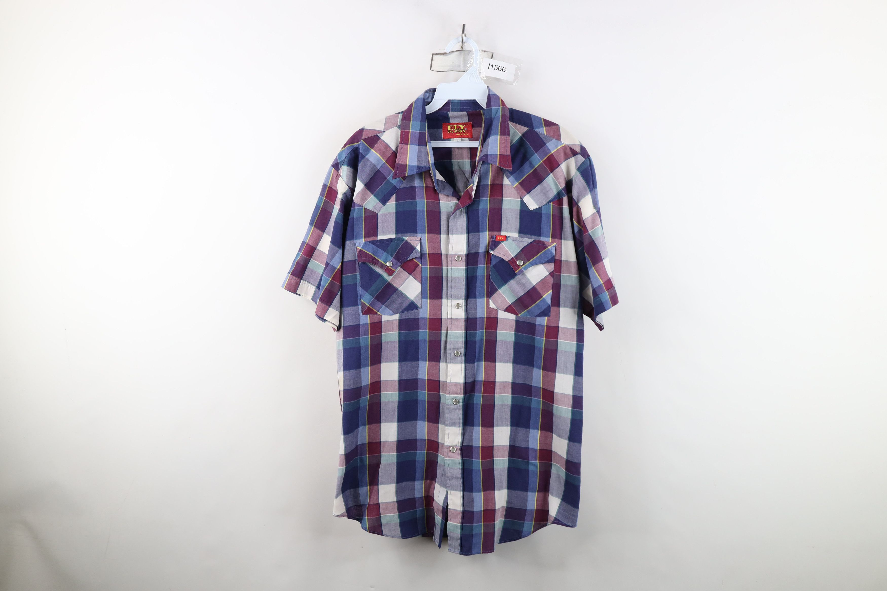 Vintage Vintage 70s 80s Streetwear Rodeo Short Sleeve Button Shirt Size US L / EU 52-54 / 3 - 1 Thumbnail