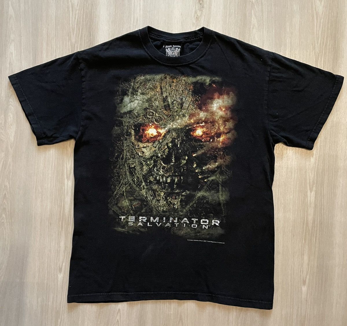 Vintage Vintage 2009 Terminator Salvation Movie Shirt Mens Medium Size US M / EU 48-50 / 2 - 2 Thumbnail