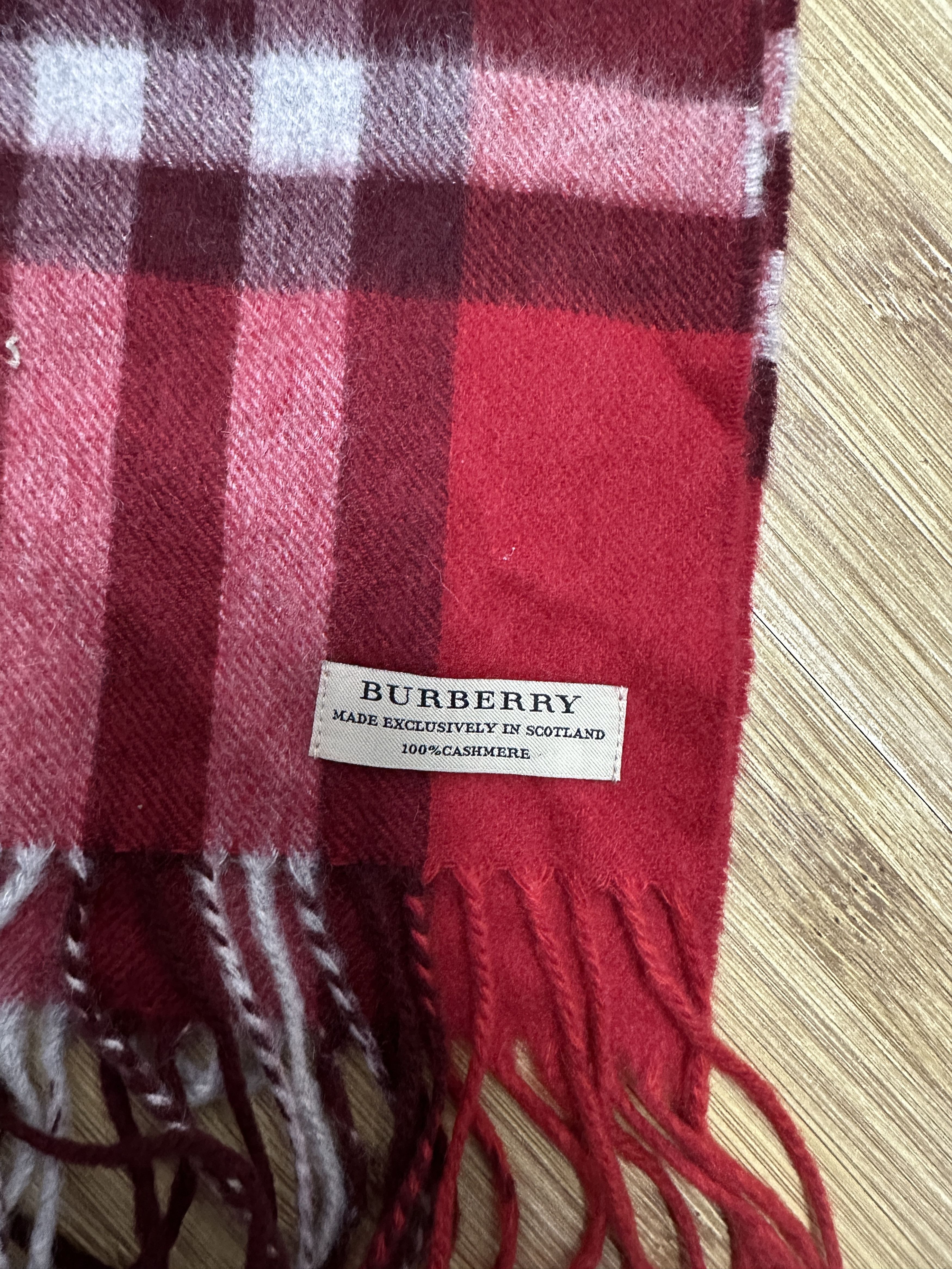 Burberry Burberry 100$ Cashmere Size ONE SIZE - 3 Thumbnail
