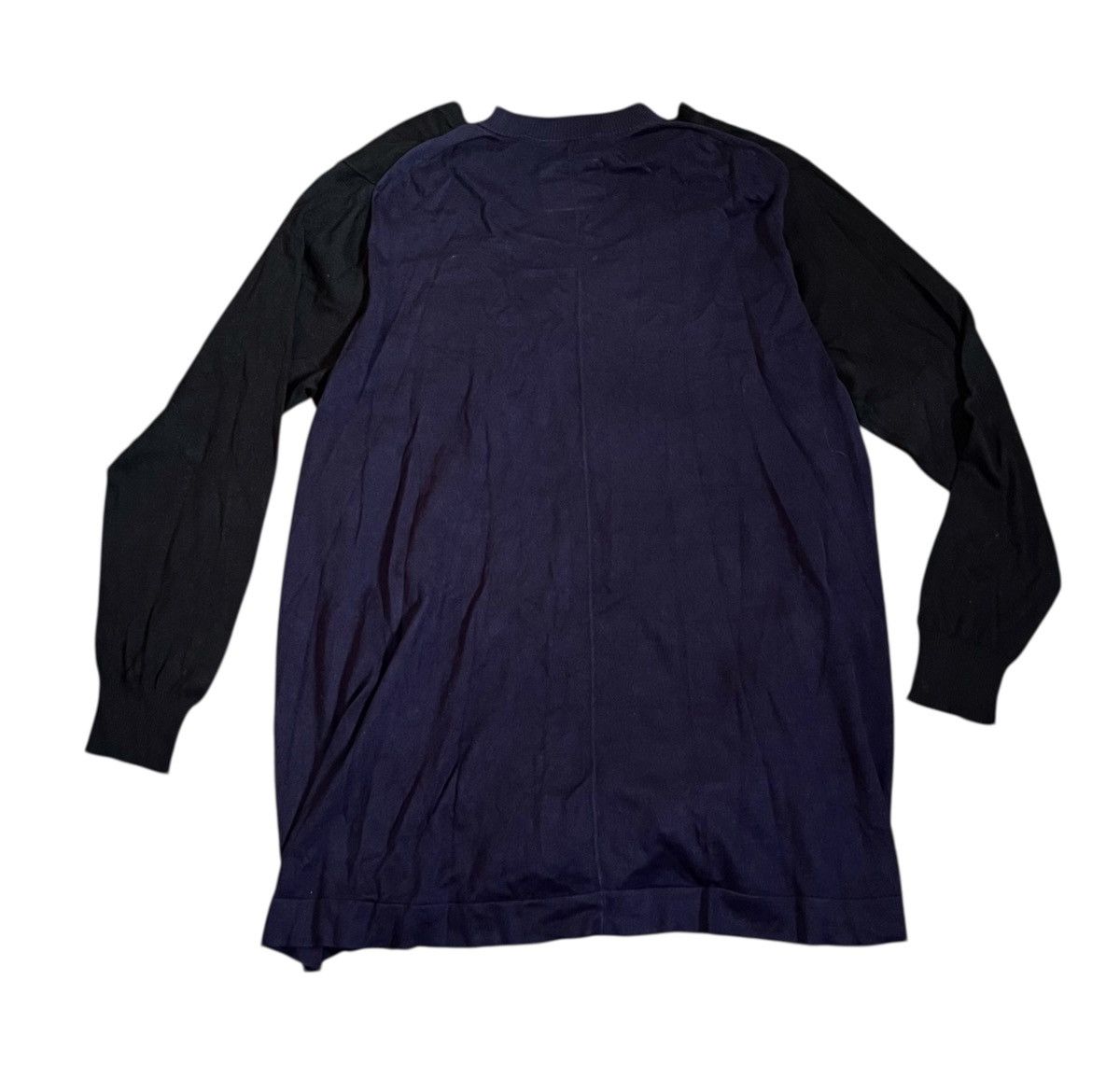 Sacai Vintage sacai hybrid two tone knitted sweater Size US M / EU 48-50 / 2 - 6 Thumbnail