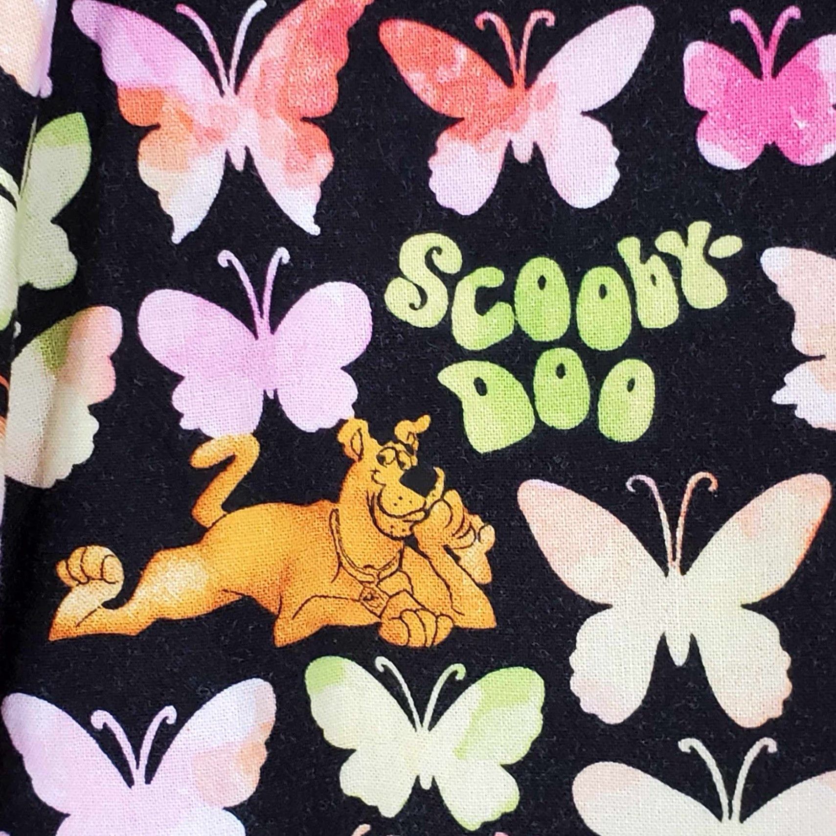 Vintage Scooby Doo Womens Scrubs Top Shirt Nurse Large L Hanna Barbera Size L / US 10 / IT 46 - 7 Thumbnail