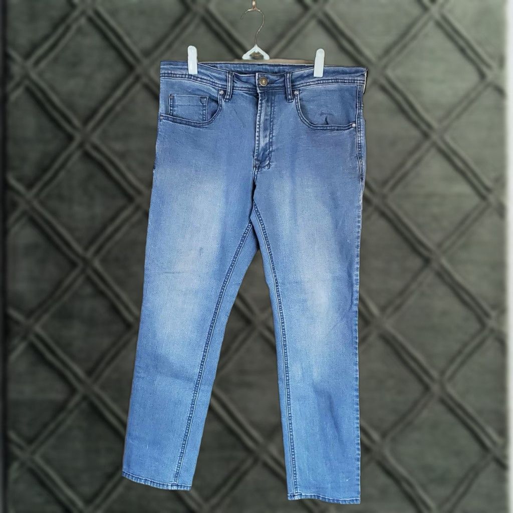 Buffalo David Bitton Buffalo David Bitton Jeans Axel Slim Stretch 34 x 30 Jeans Men Regular Blue Slim Stretch 34 x 30 Mens Size US 34 / EU 50 - 1 Thumbnail