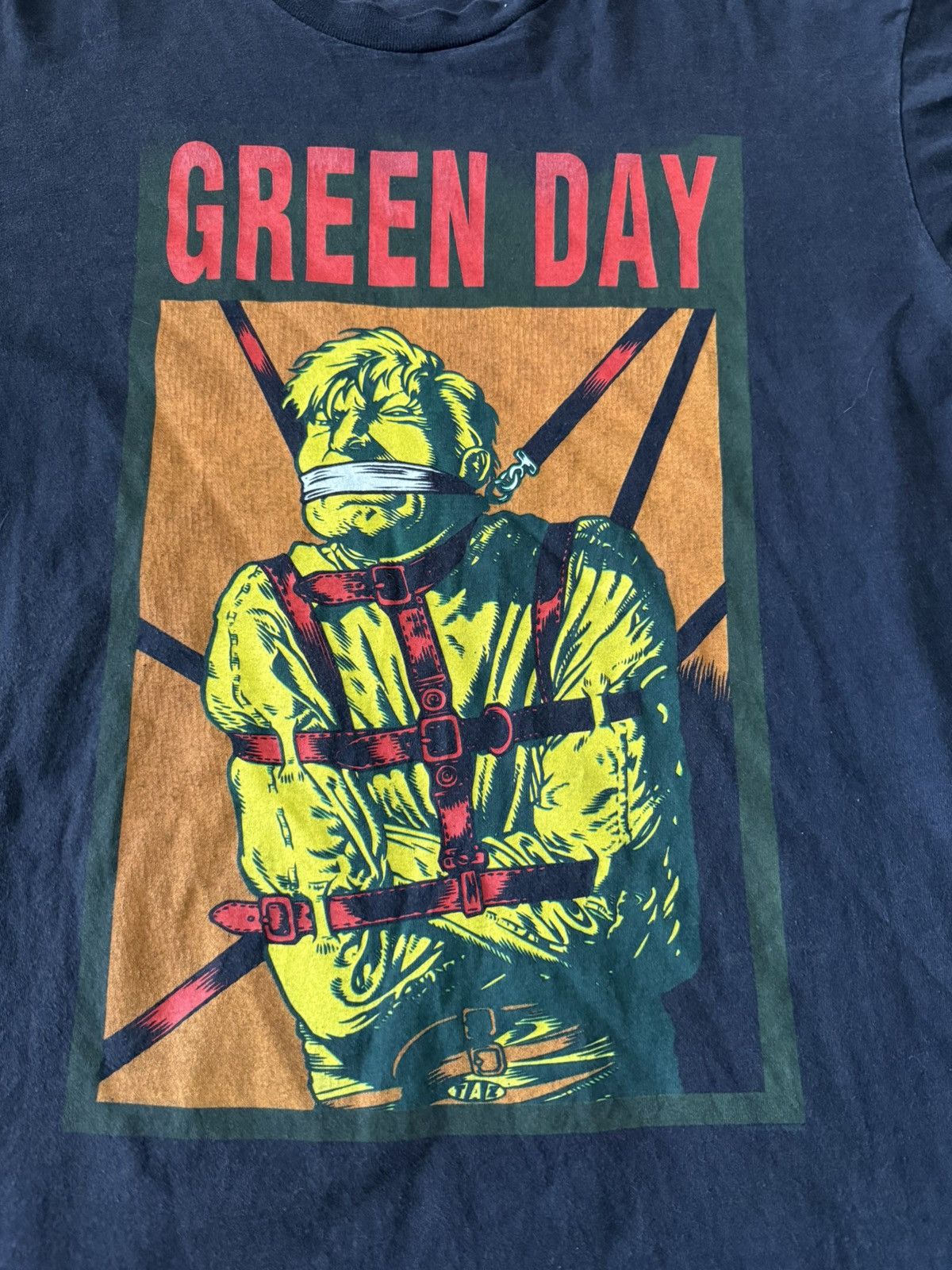Band Tees Vintage Green Day Straight Jacket Tshirt Size US XL / EU 56 / 4 - 2 Thumbnail
