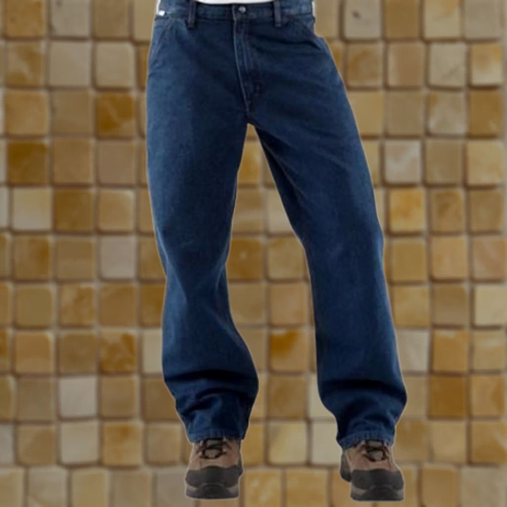 Carhartt Carhartt FR Flame-Resistant Denim Dungaree Blue Jeans 46 34 Mens Regular XS? Size US 30 / EU 46 - 1 Preview