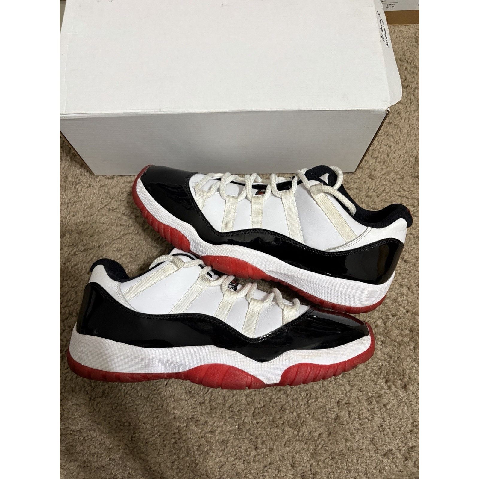 Jordan Brand Size 10.5 - Jordan 11 Retro Low Concord Bred (AV2187-160) Size US 10.5 / EU 43-44 - 2 Thumbnail
