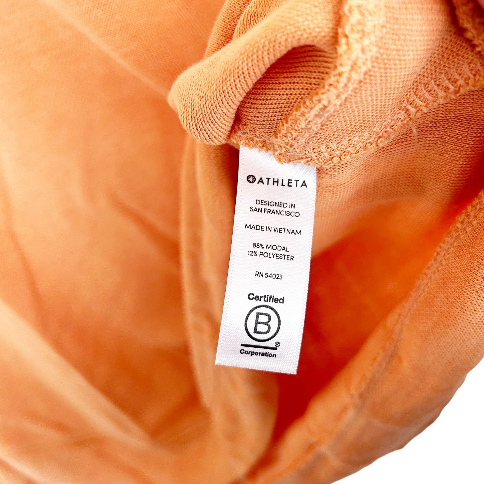 Athleta Athleta Orange Coaster Luxe Recover Sweatshirt Sz ST Size S / US 4 / IT 40 - 3 Thumbnail