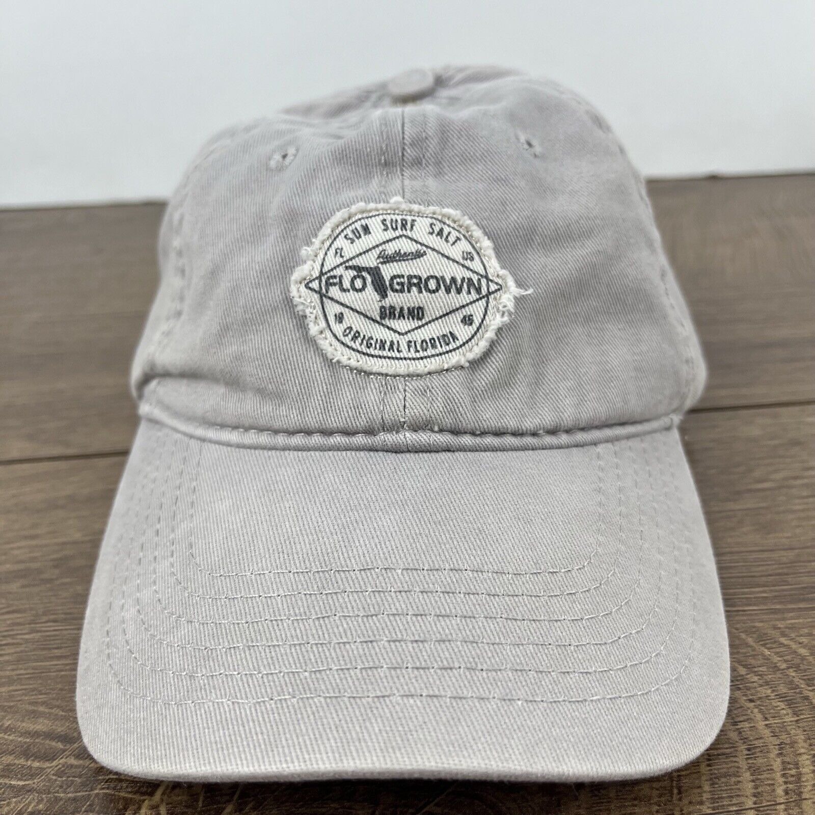 Other Florida Grown Hat Florida Baseball Hat Gray Adjustable Hat G Size ONE SIZE - 5 Thumbnail