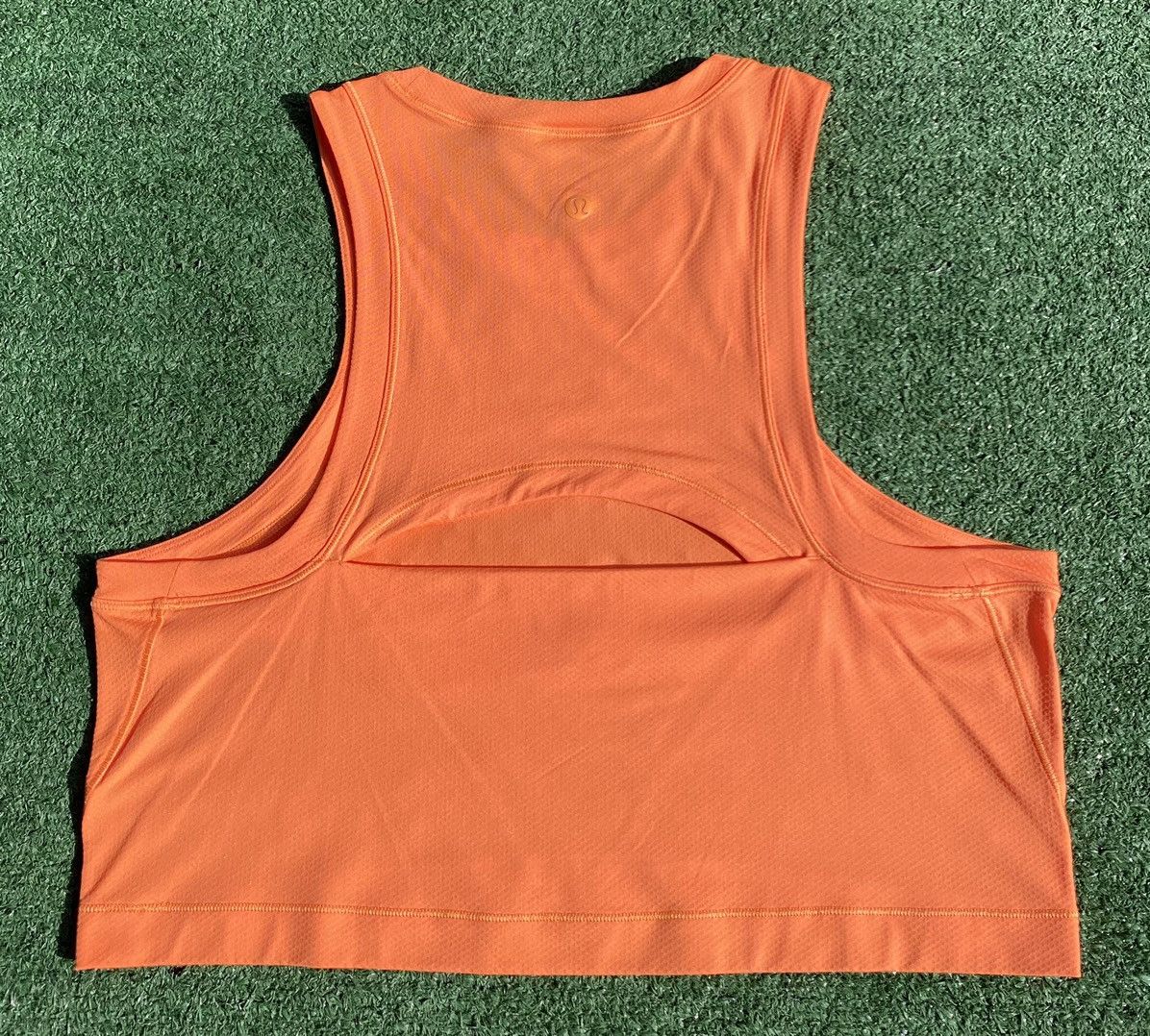 Lululemon Lululemon Open-Back Cropped Training Tank Top Orange Soda Size S / US 4 / IT 40 - 4 Thumbnail