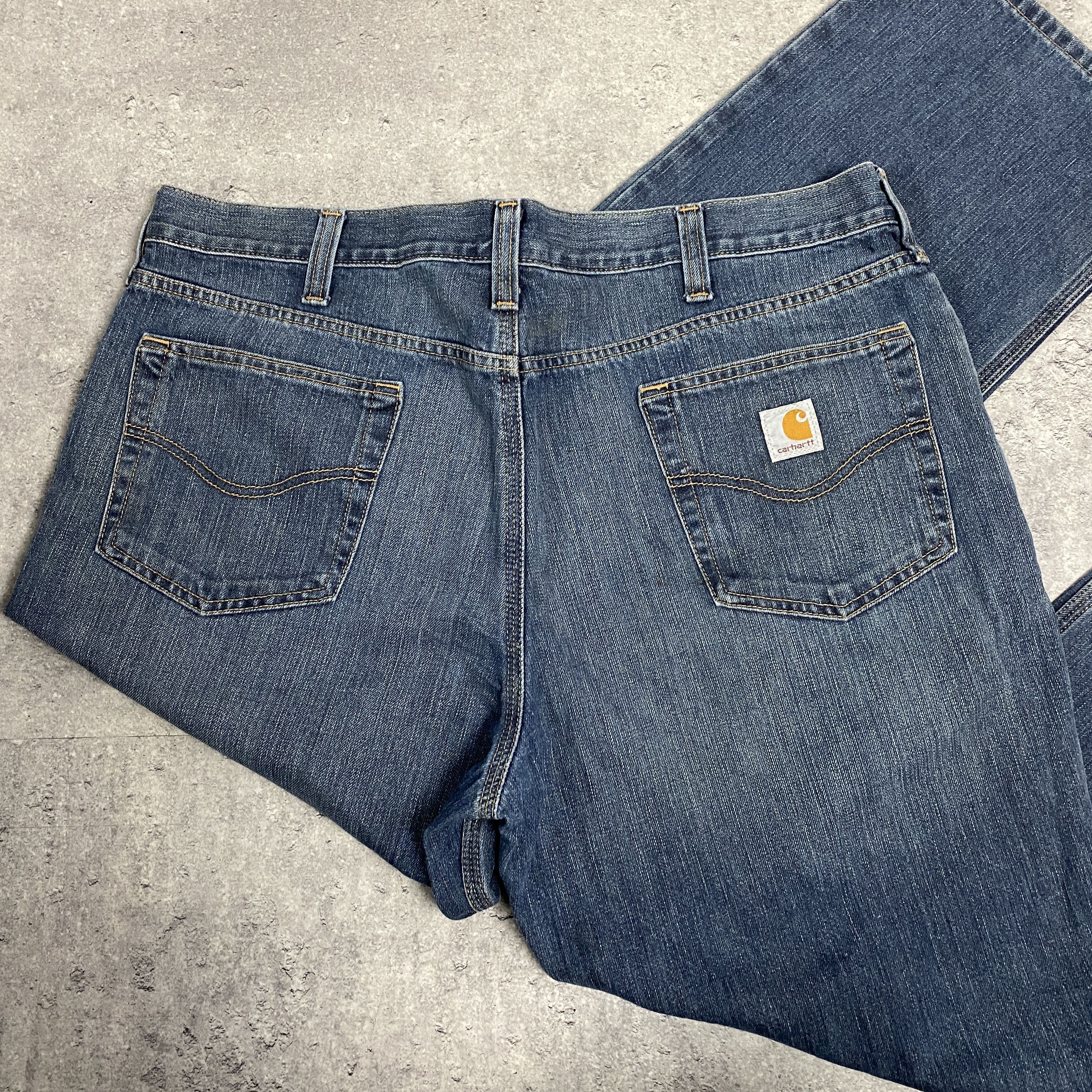 Carhartt × Rap Tees × Vintage Carharrt workwear baggy jeans - W40 Size US 40 / EU 56 - 3 Thumbnail