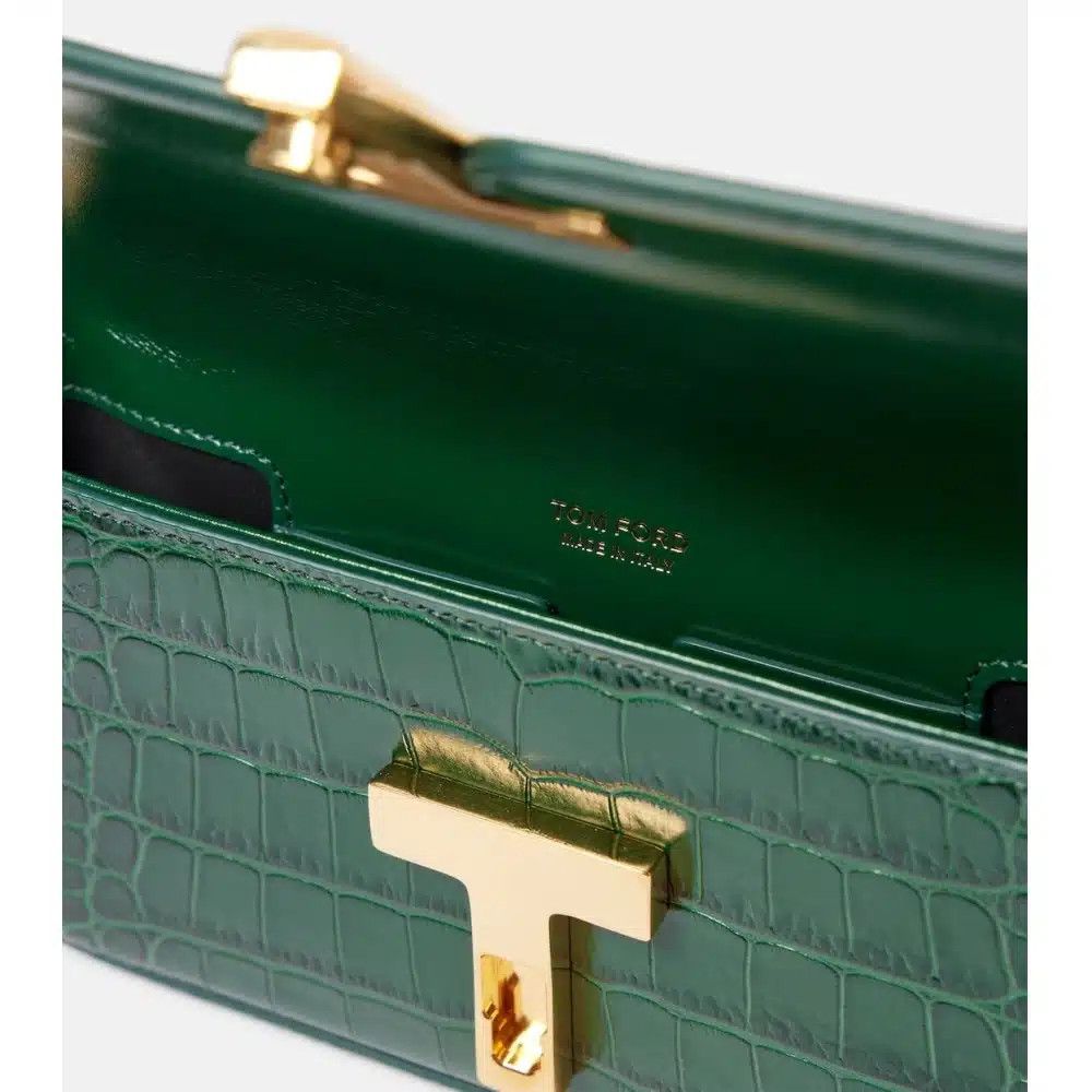 Tom Ford o1loc1c0825 L1835 Size: OS / Clutch Bag in Green Size ONE SIZE - 4 Thumbnail
