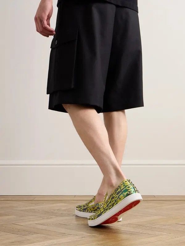 Christian Louboutin Christian Louboutin Pik Boat Spike Slip On Sneaker Size US 8 / EU 41 - 1 Thumbnail