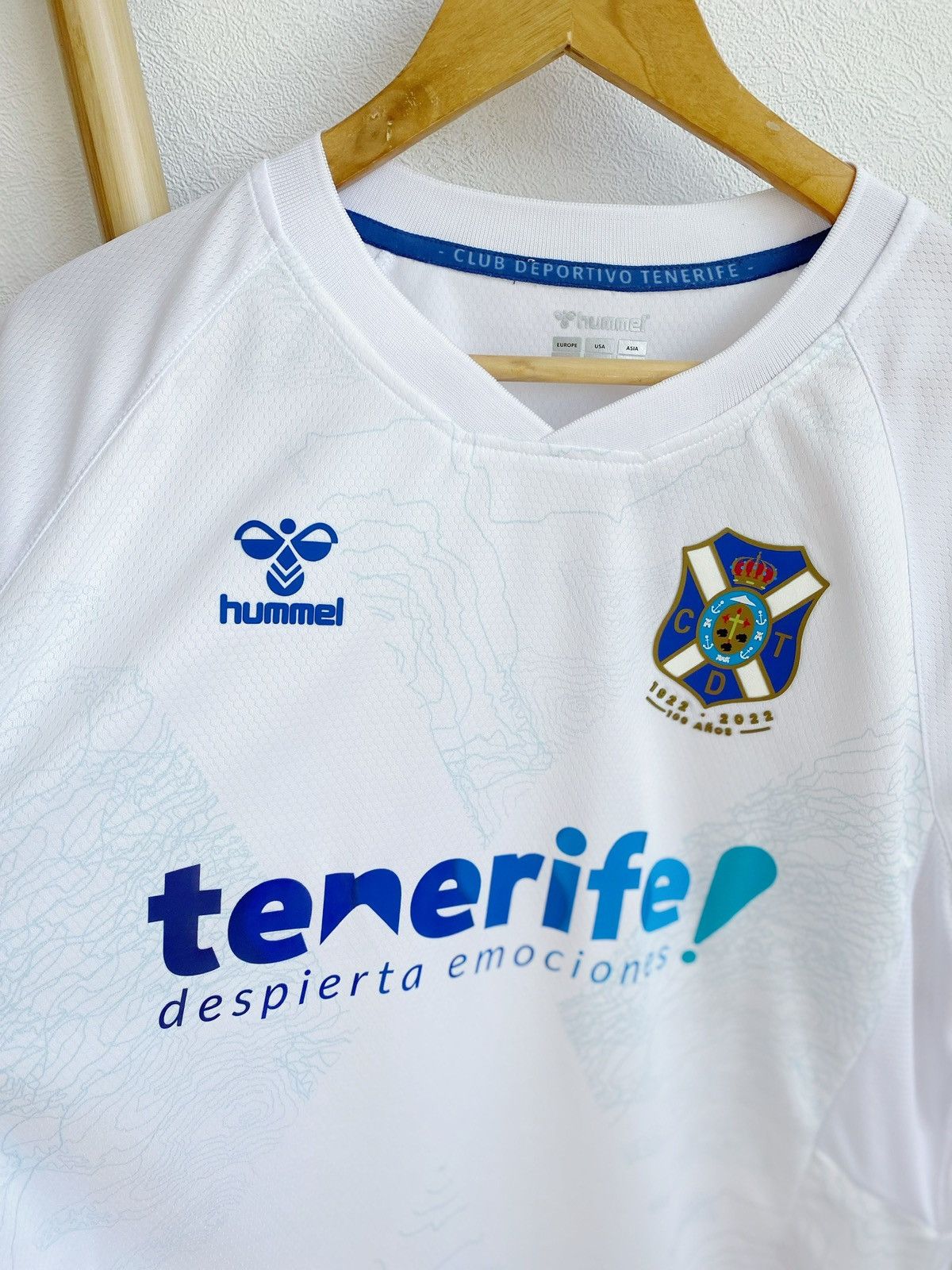 Hummel Hummel Deportivo Tenerife Jersey Size US XXL / EU 58 / 5 - 2 Thumbnail
