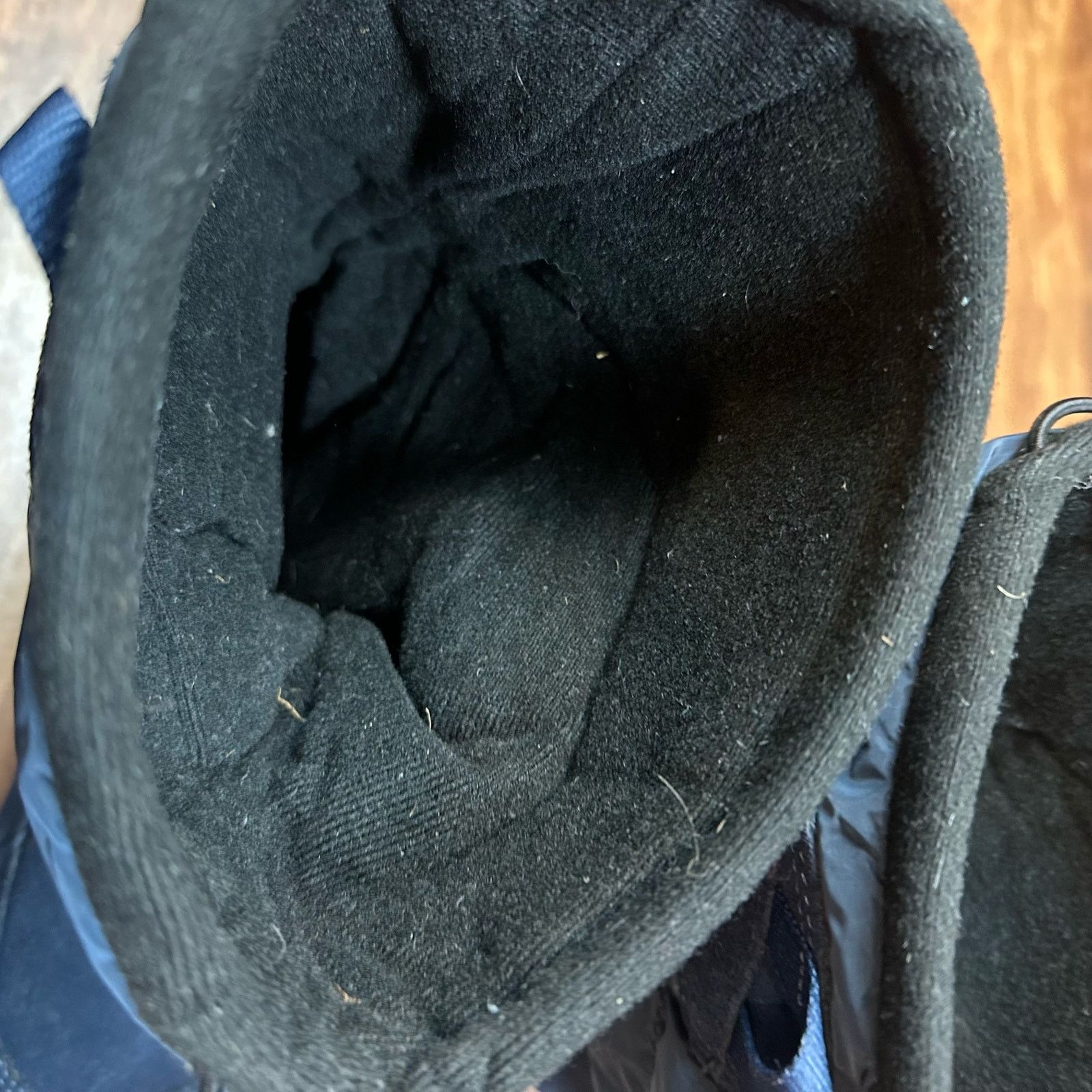 Lands' End LandsEnd Blue Suede Slip On Slouch Winter Snow Boots Women 9 Size US 9 / IT 39 - 6 Thumbnail