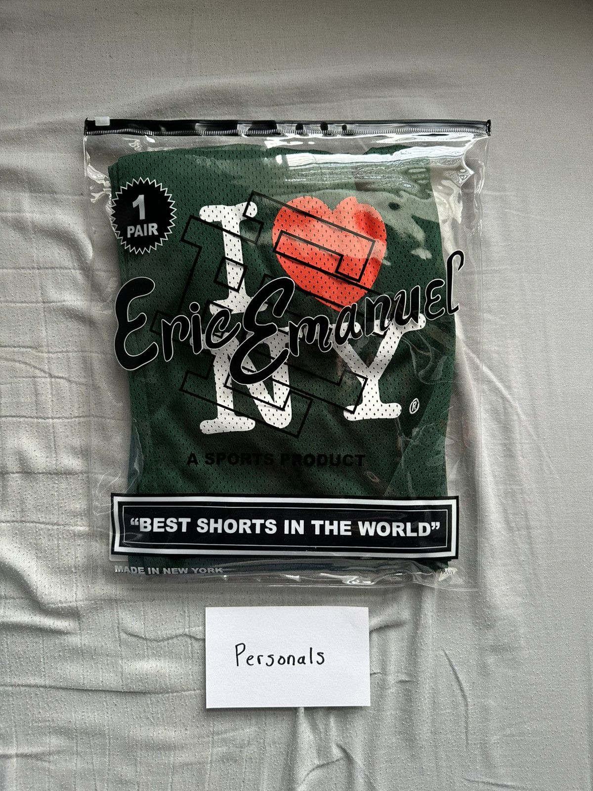 Eric Emanuel Eric Emanuel I Love New York Shorts Large Size US 34 / EU 50 - 2 Thumbnail
