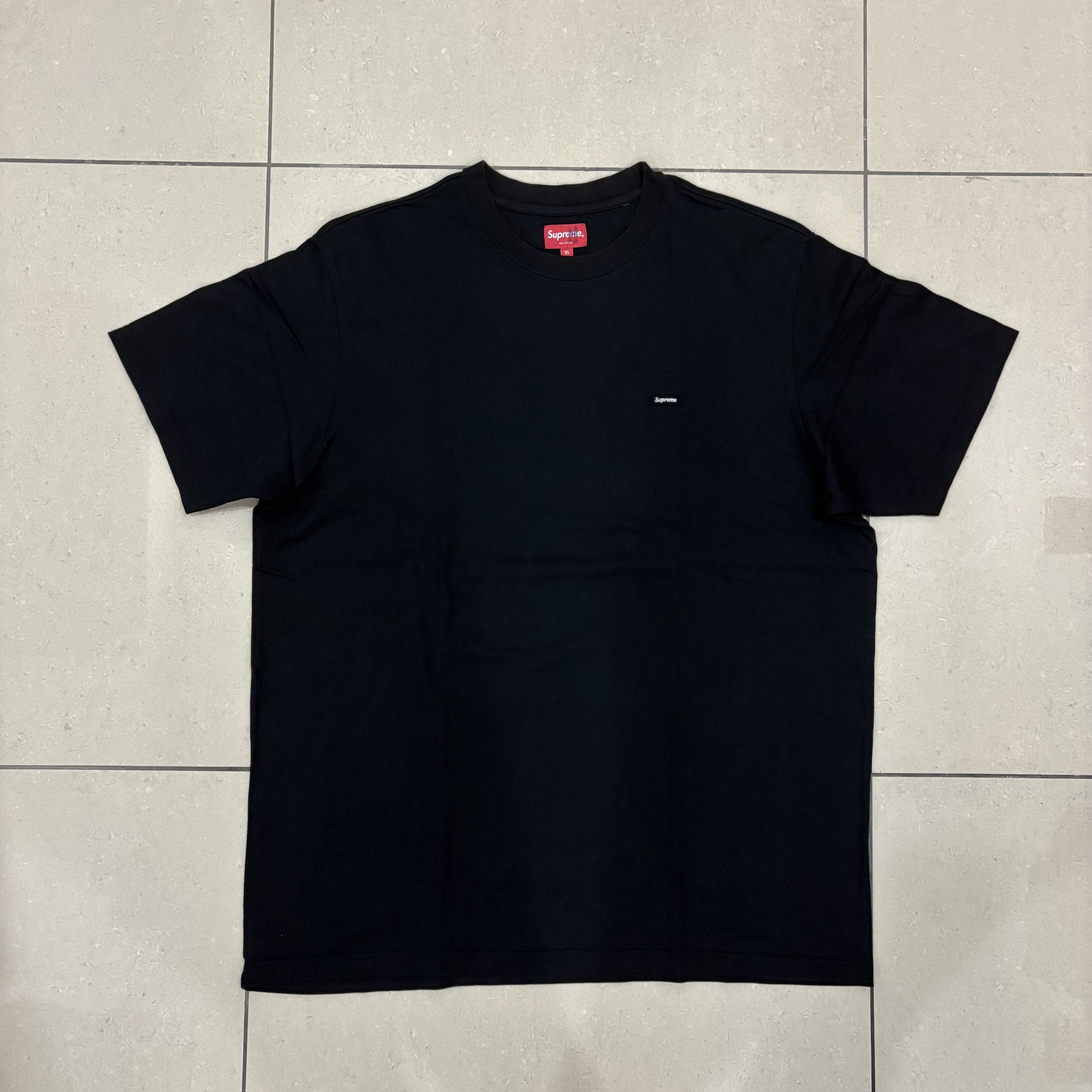 Supreme Supreme 2001 paisley bandana box logo tee black | Grailed