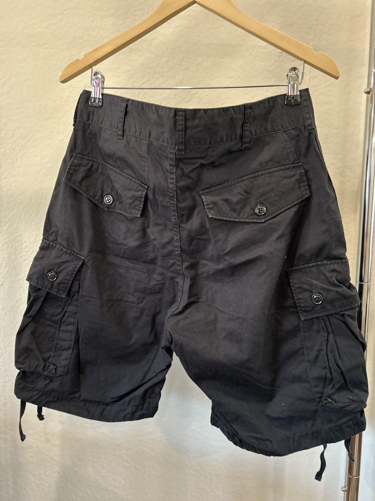 Engineered Garments Freak’s Store x EG FA Short Navy High Count Twill size S Size US 32 / EU 48 - 3 Thumbnail