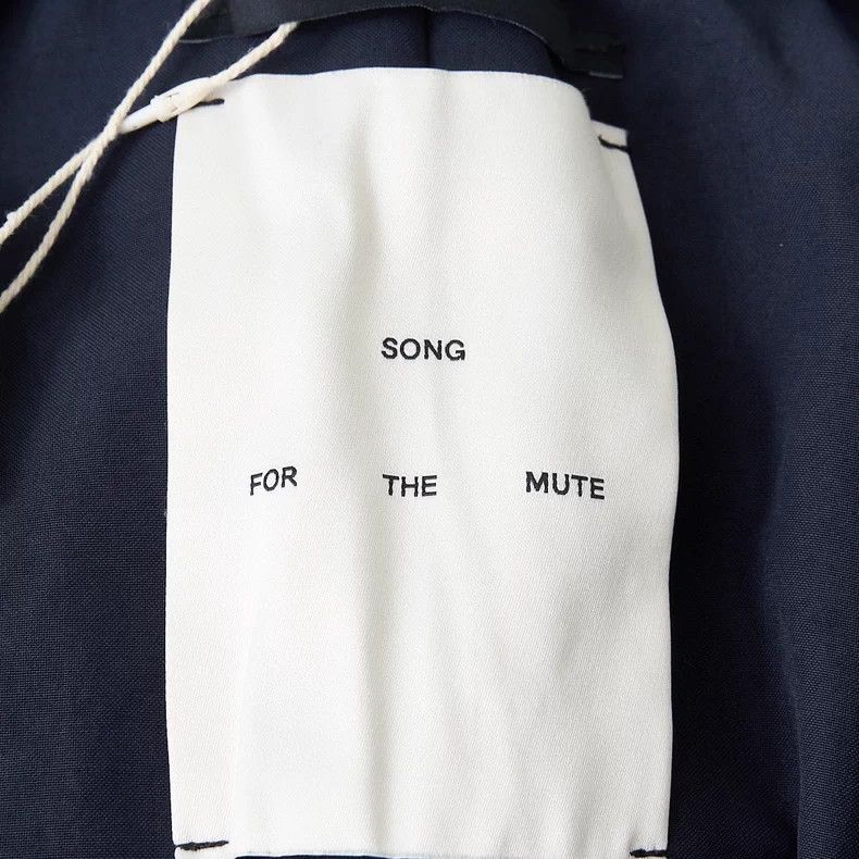 Song For The Mute Song For The Mute Belted Open Shoulder Drop Shoulder Jacke Size US M / EU 48-50 / 2 - 6 Thumbnail