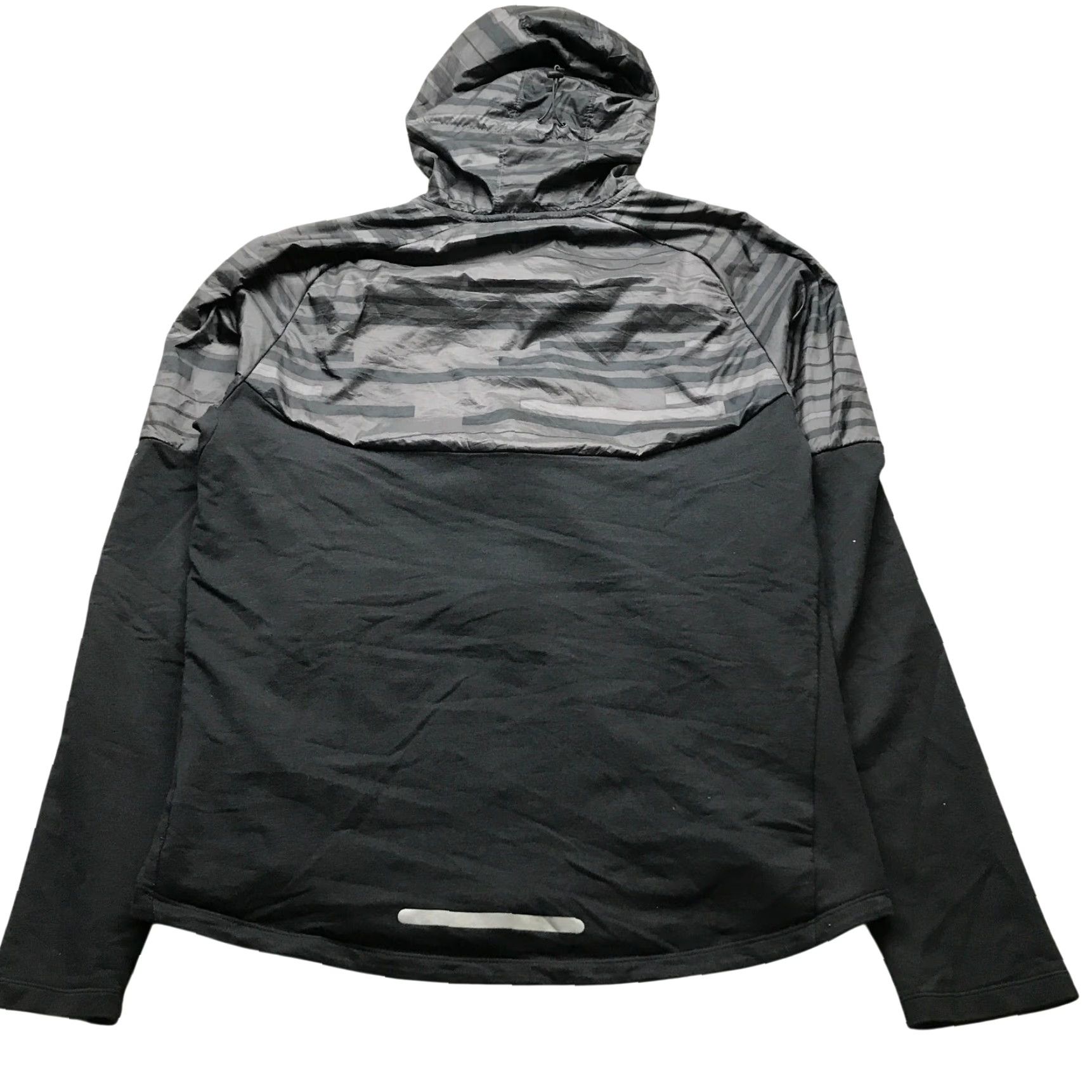 Nike Nike Windrunner Windbreaker Jacket Hoodie Mens L Black - Dri-Fit, Zip, Pockets, Logo, 585904-012 Size US L / EU 52-54 / 3 - 2 Thumbnail