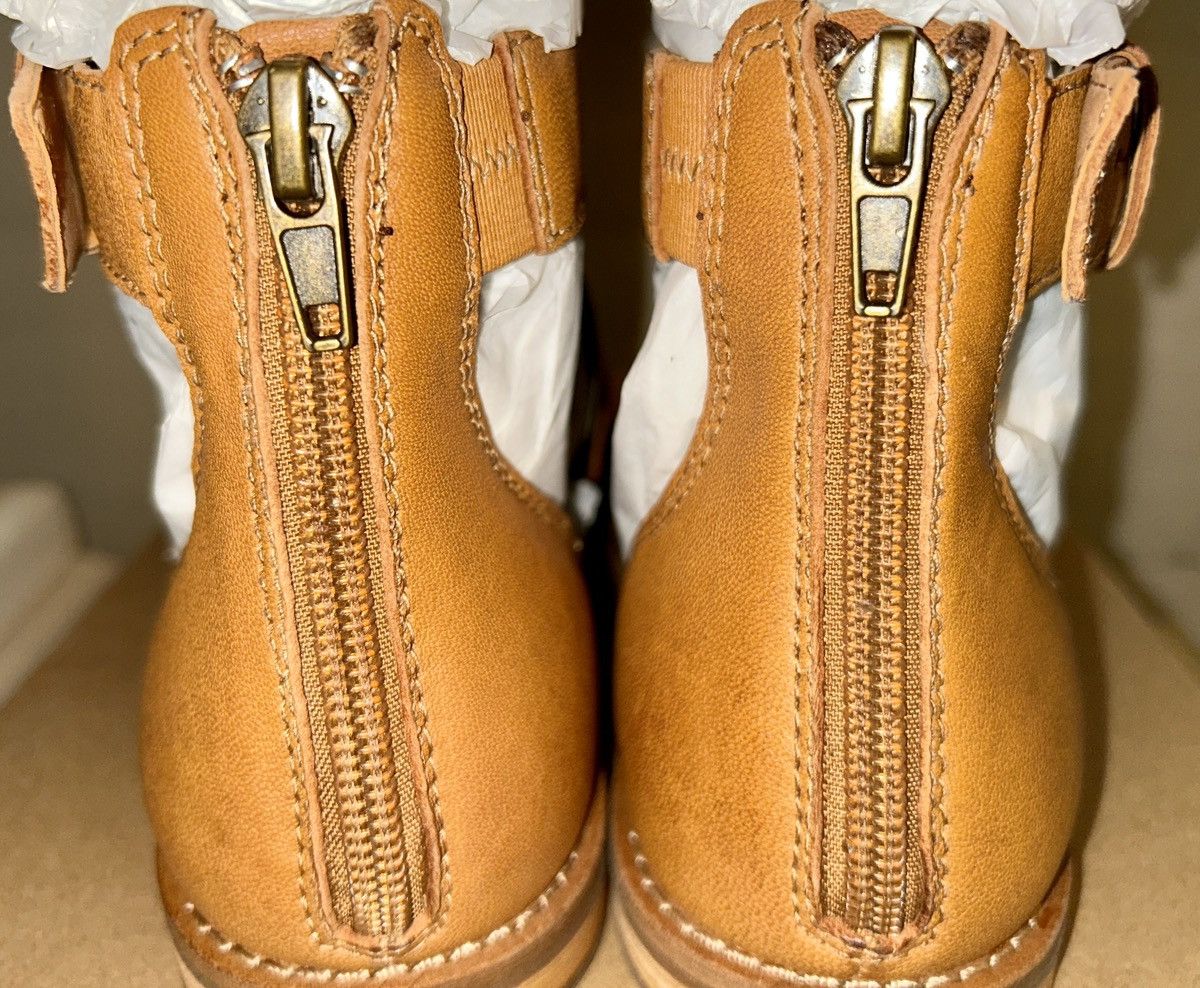 Frye Frye & Co “Evie” Leather Whipstitch Sandal Size 9 Size US 9 / IT 39 - 8 Thumbnail