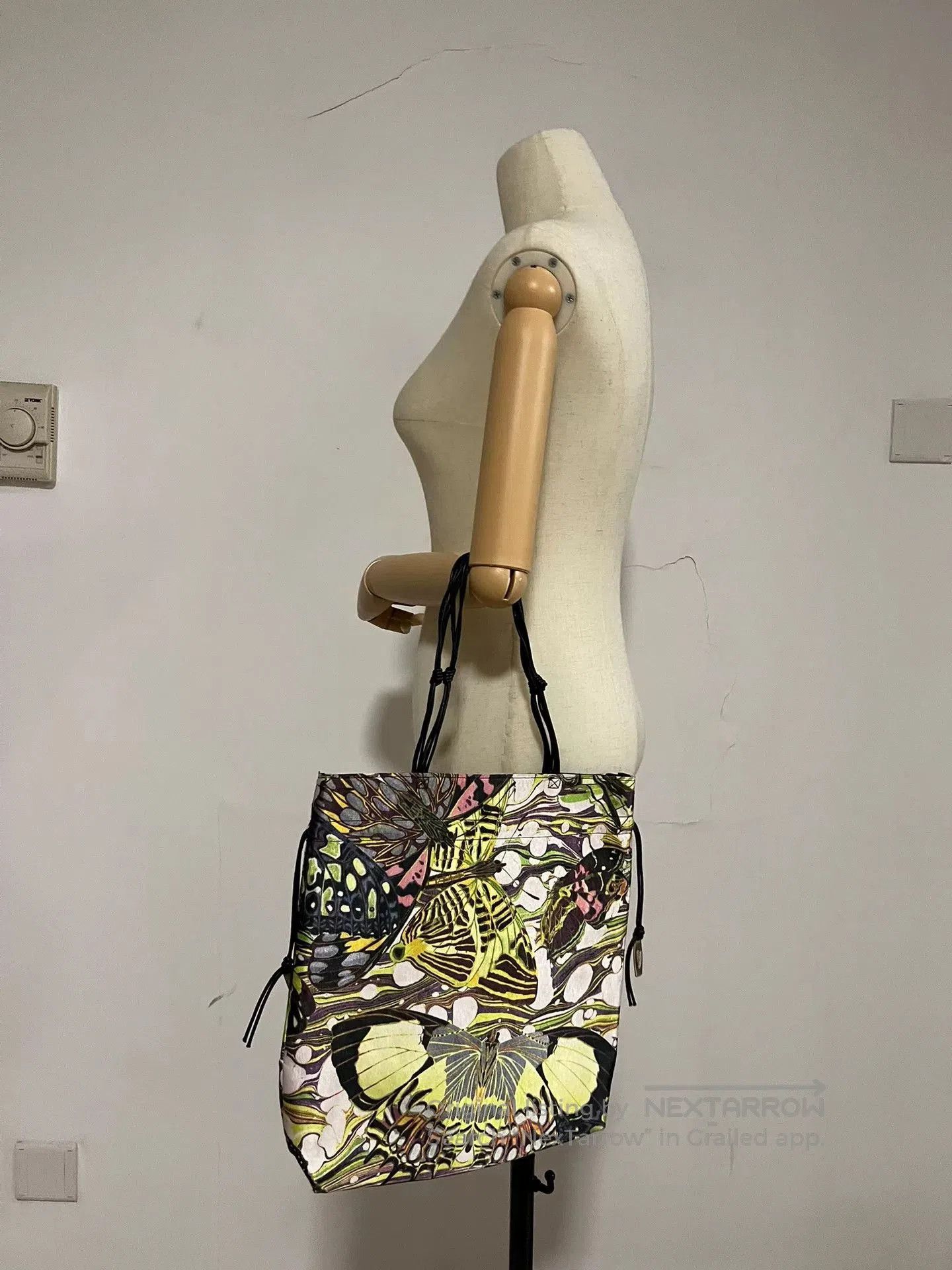 Jean Paul Gaultier Jean Paul Gaultier Butterfly Drawstring Handbag. Size ONE SIZE - 2 Thumbnail