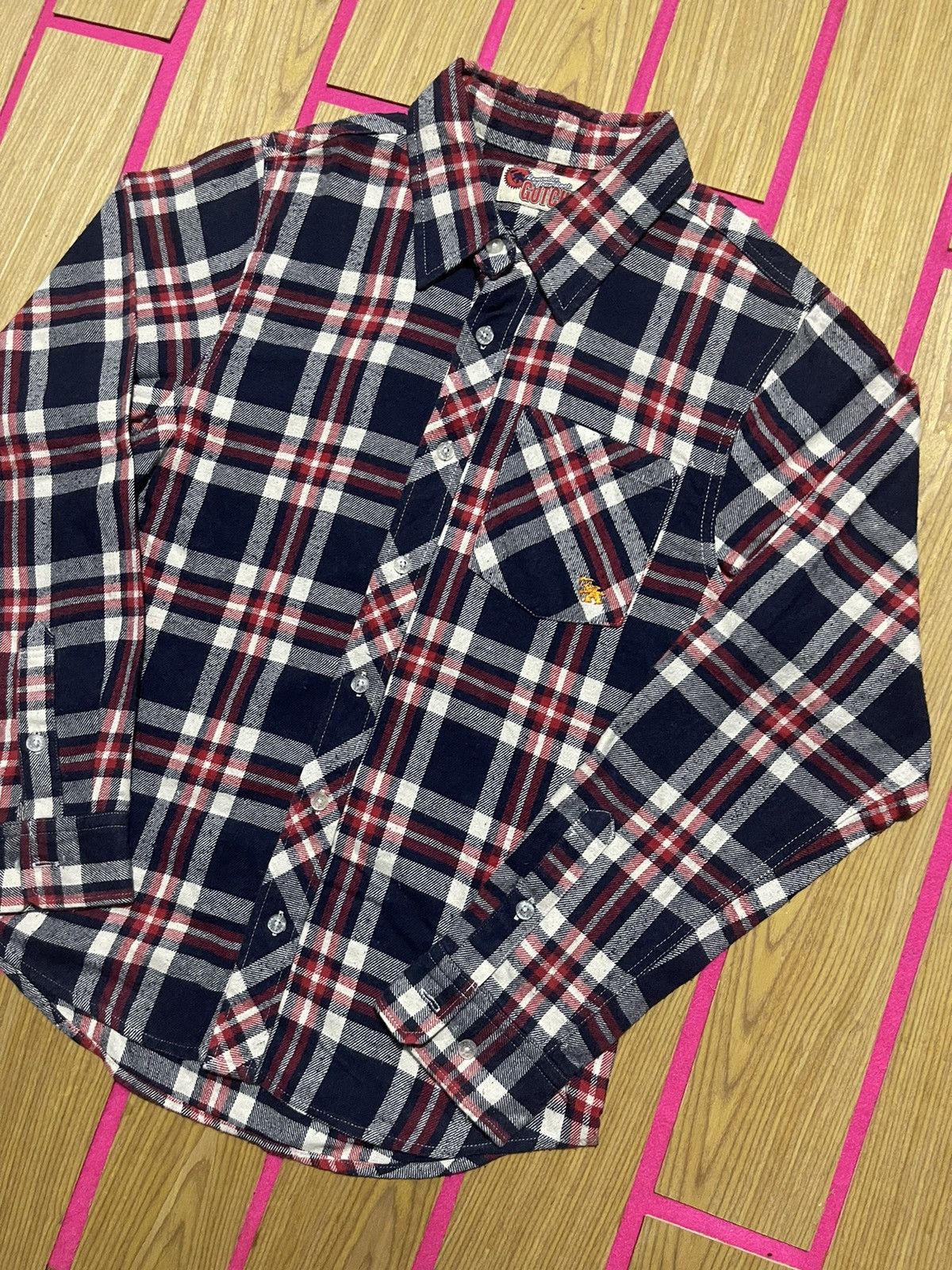 If Six Was Nine Y2K GOTCHA long sleeve checkered shirt Size US M / EU 48-50 / 2 - 5 Thumbnail