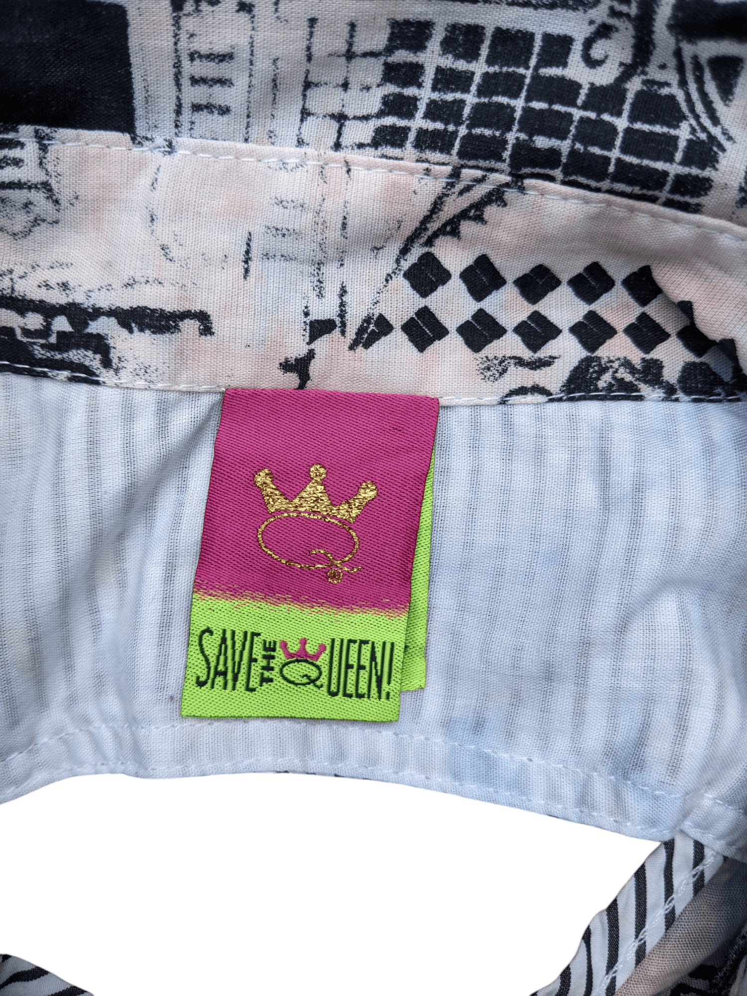 Other Save The Queen! 👑 Mesh Abstract Lolita Blouses Size S / US 4 / IT 40 - 7 Thumbnail