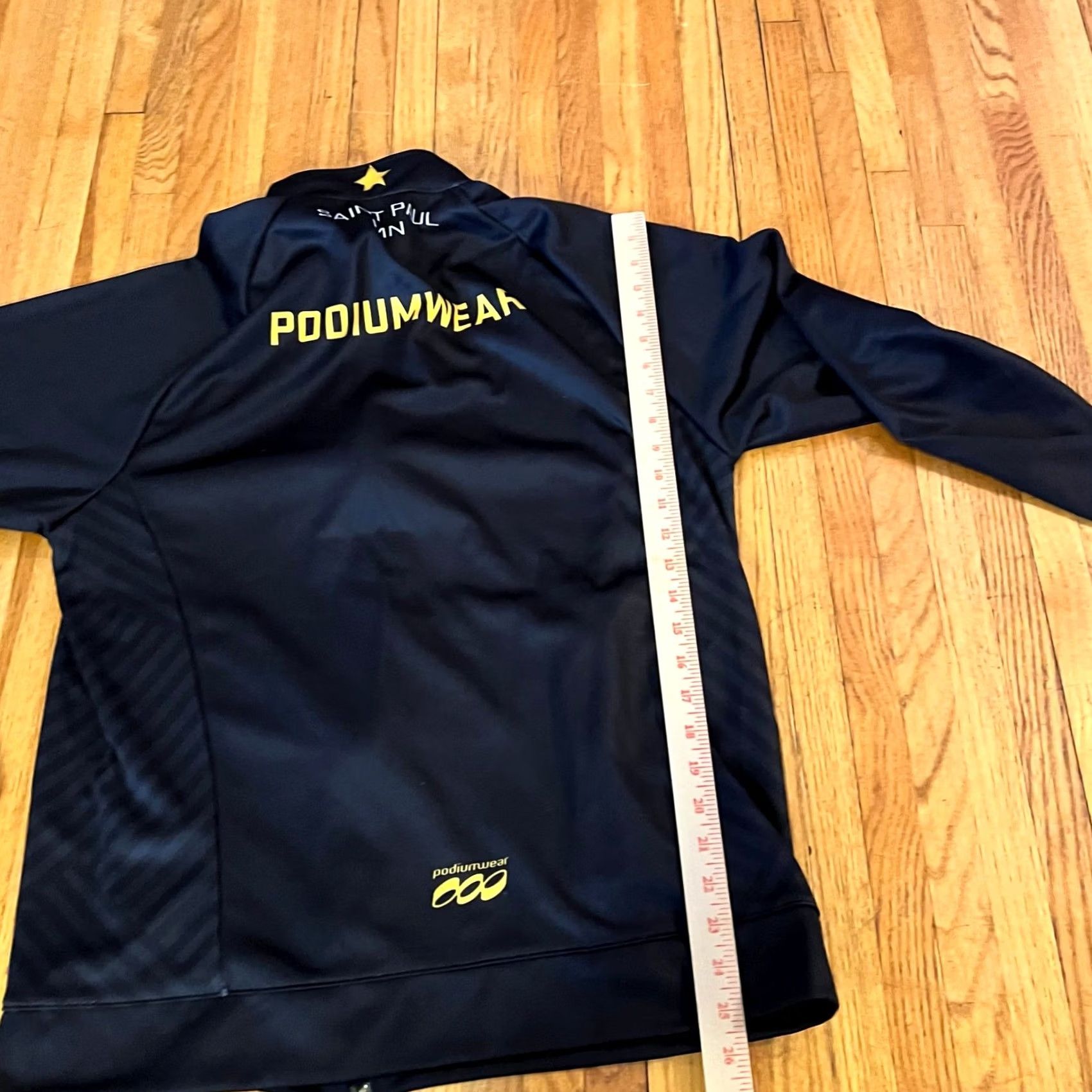 Vintage Podium Wear Jacket Adult Large Saint Paul Blackhawks Soccer Track Mens Black Size US L / EU 52-54 / 3 - 6 Thumbnail