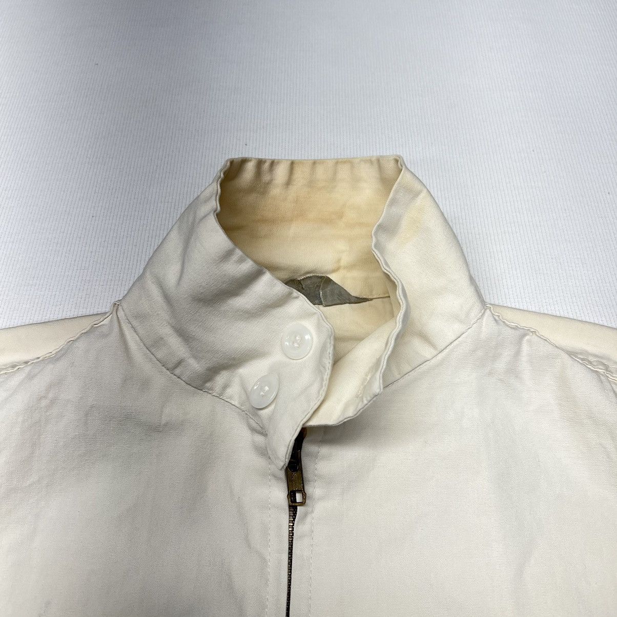Vintage Marines Jacket Chore Coat Zip Camp Le Jeune Carolina 1950s Size US S / EU 44-46 / 1 - 5 Thumbnail