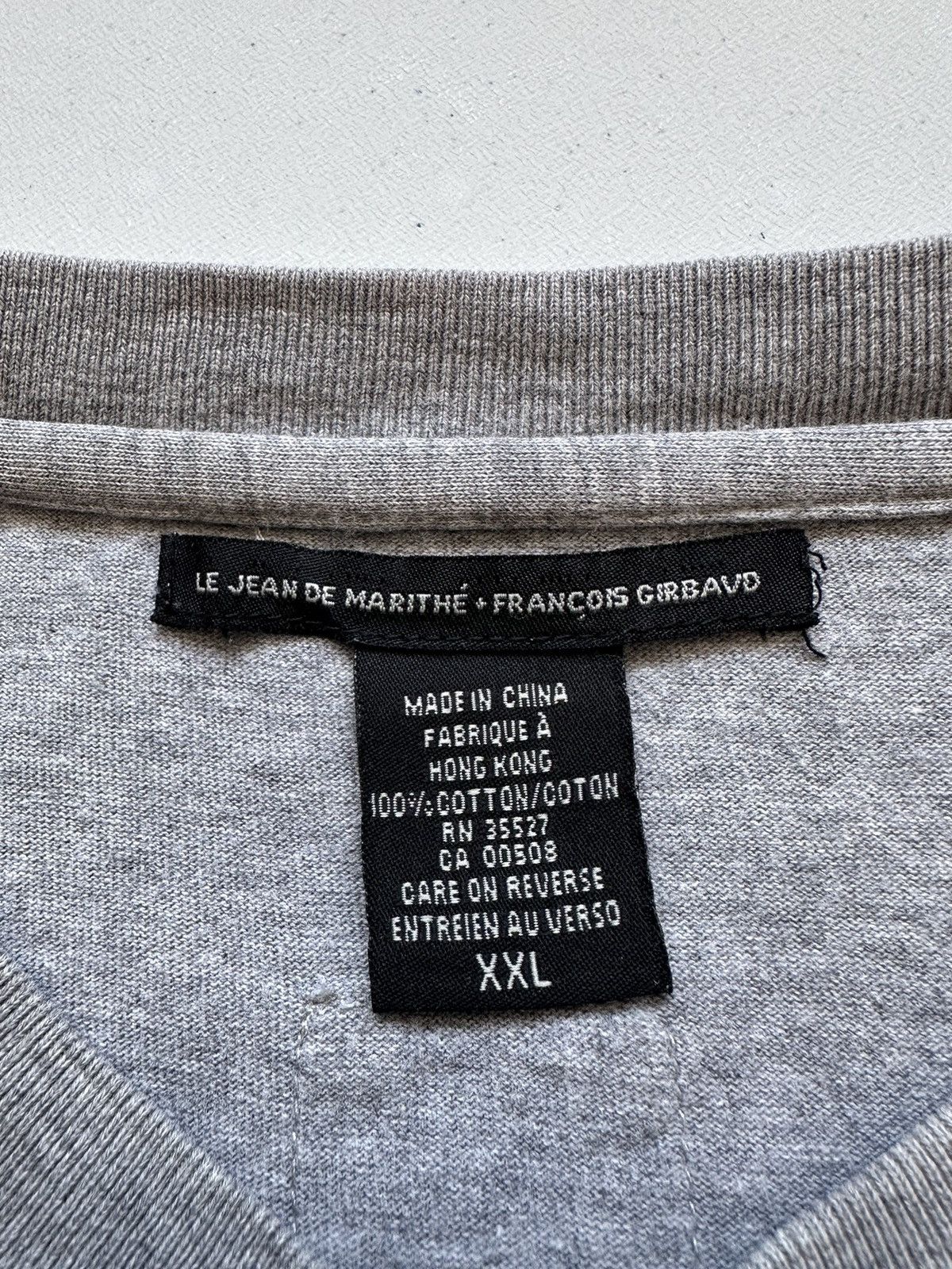 Marithe + Francois Girbaud Vintage Y2k Marithe Francois Girbaud Tee Rare Size US XXL / EU 58 / 5 - 6 Thumbnail